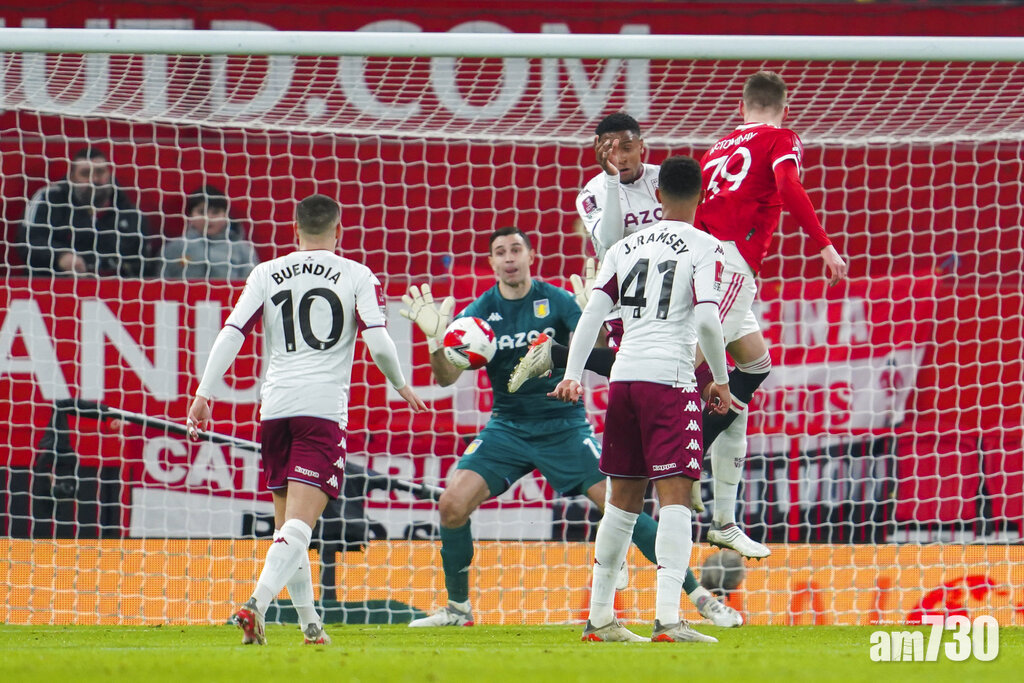 英足盃︱VAR兩度取消維拉入球　曼聯1球小勝晉級