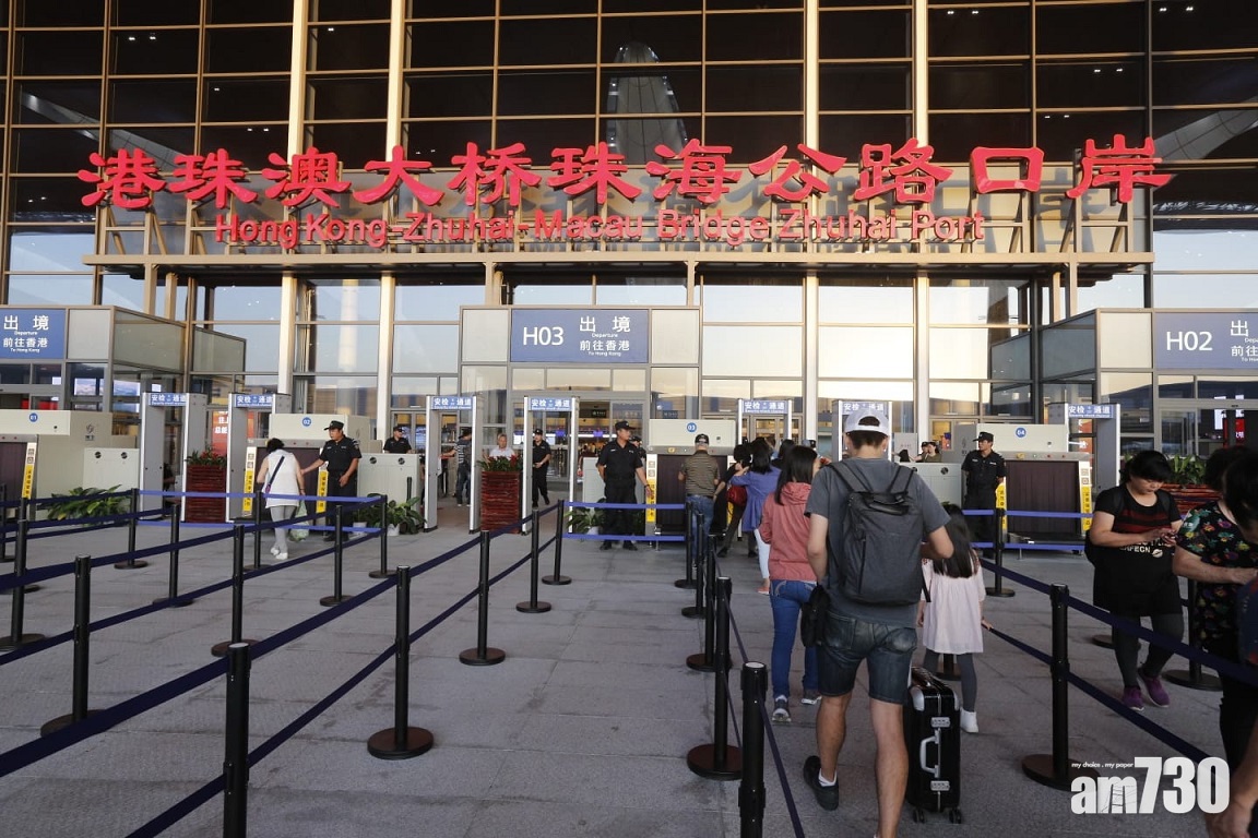 回港易｜珠海經港珠澳大橋返港人士　周二凌晨起不能豁免檢疫