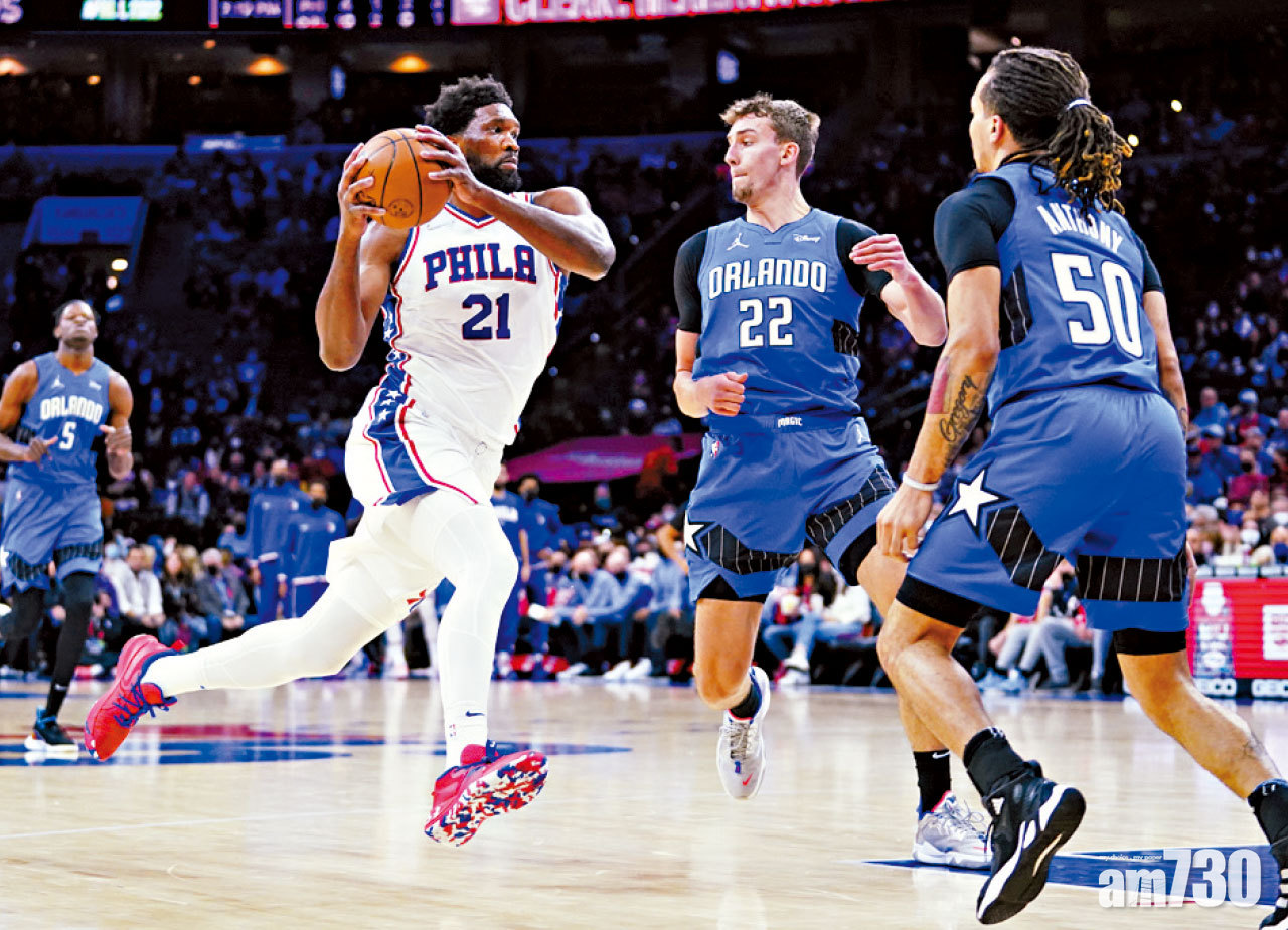 NBA大戰｜轟50分12籃板 艾比特：可化身佐敦