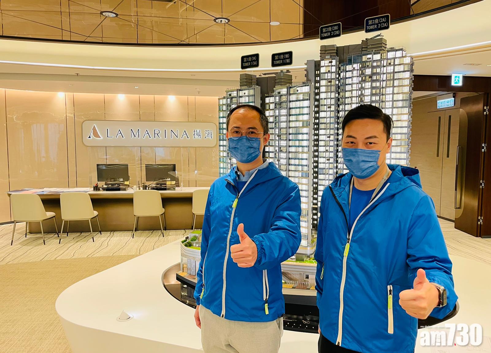 鐵路新盤｜揚海昨售出21伙 套現逾5.8億