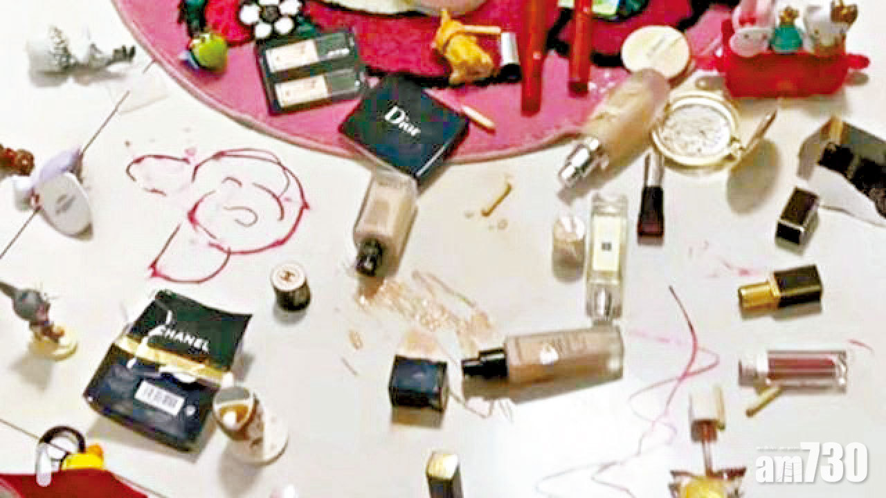 親戚百厭細路駕到 河南女名牌化妝品全遭破壞