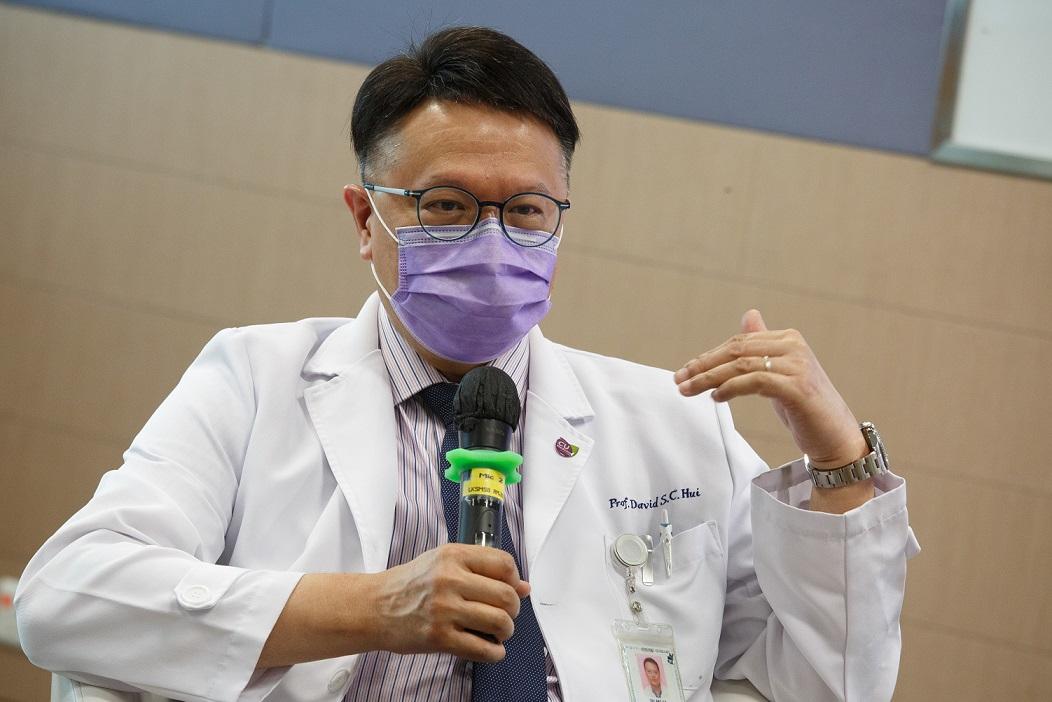 政府專家顧問、中大呼吸系統科講座教授許樹昌。(資料圖片/蘇文傑攝)