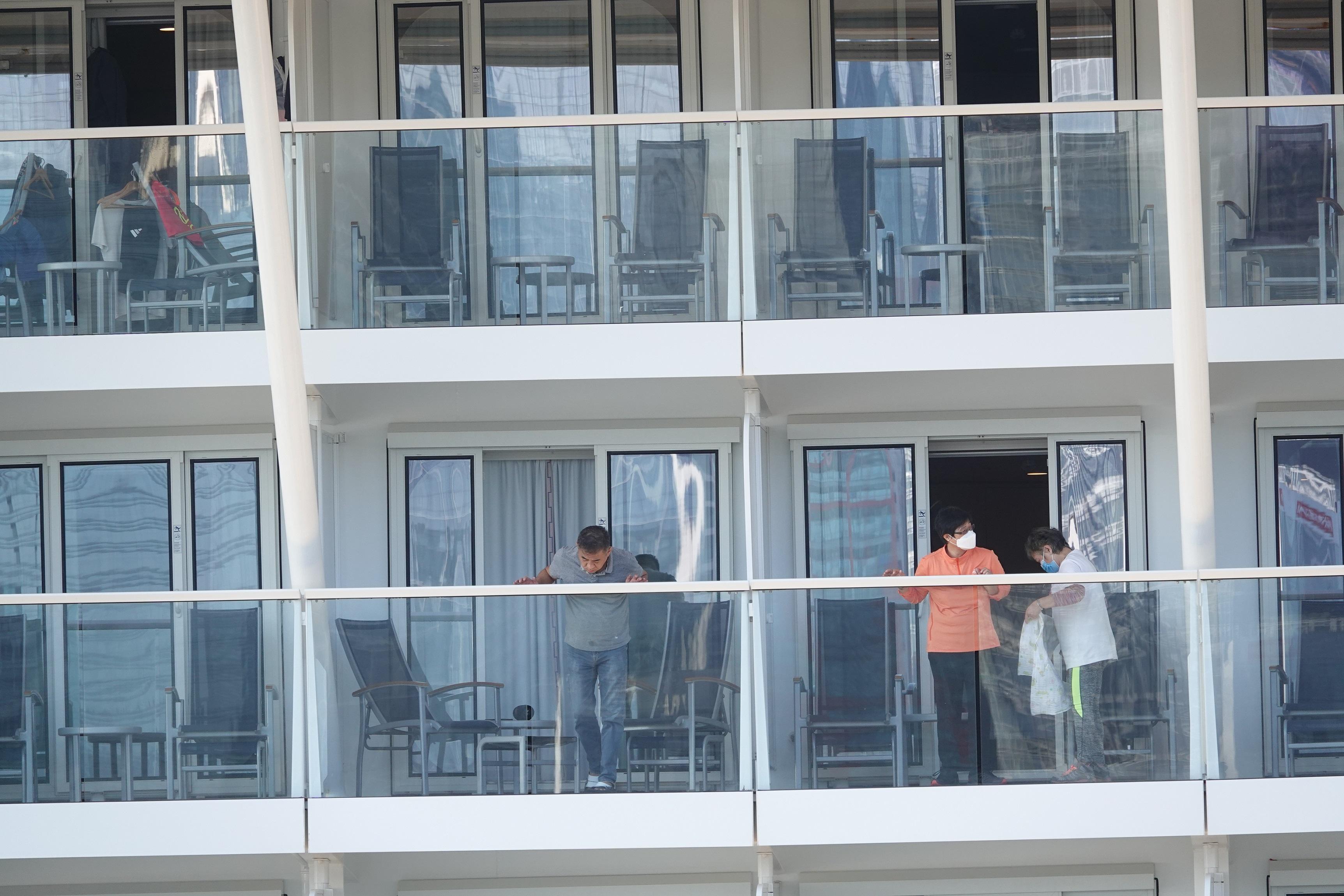 海洋光譜號早前有密切接觸者,需要提早返航。(資料圖片/陳奕釗攝)