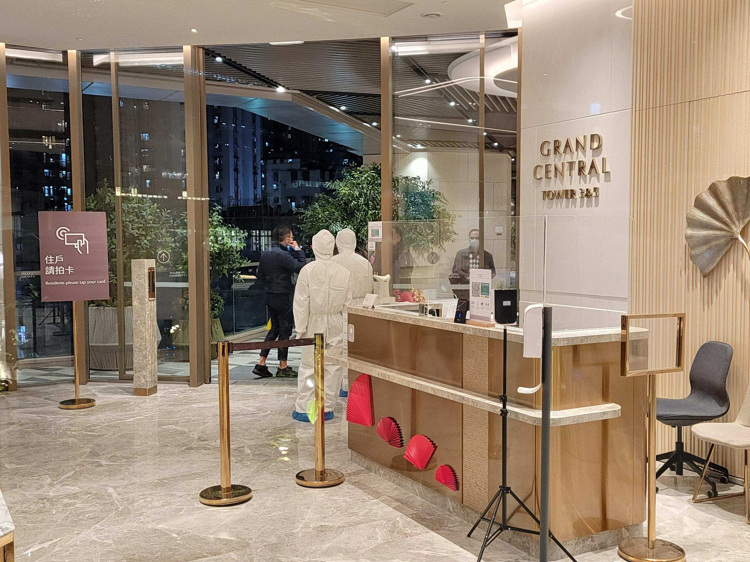 觀塘凱滙早前有住戶確診,需要圍封檢測。(資料圖片/陳奕釗攝)