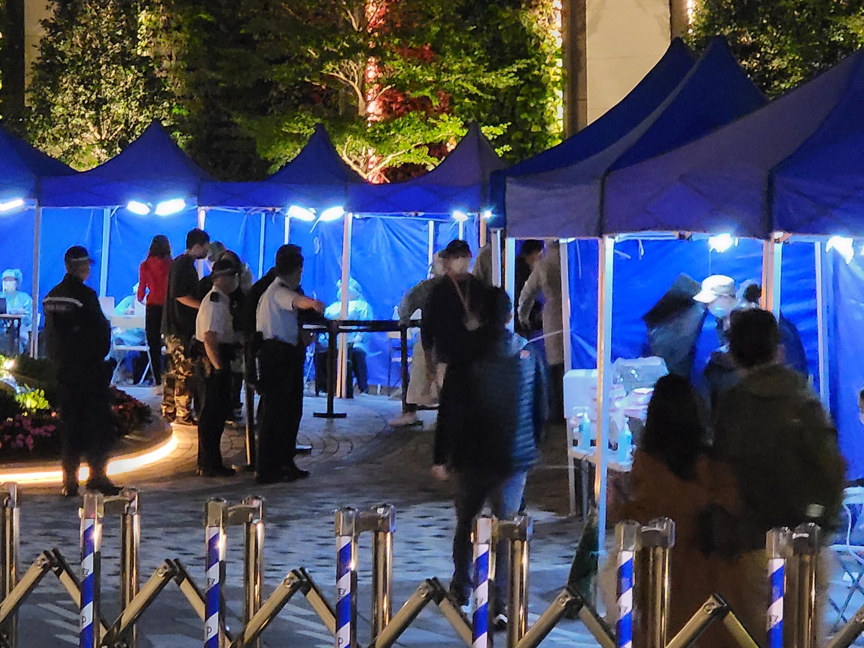 觀塘凱滙早前有住戶確診,需要圍封檢測。(資料圖片/陳奕釗攝)