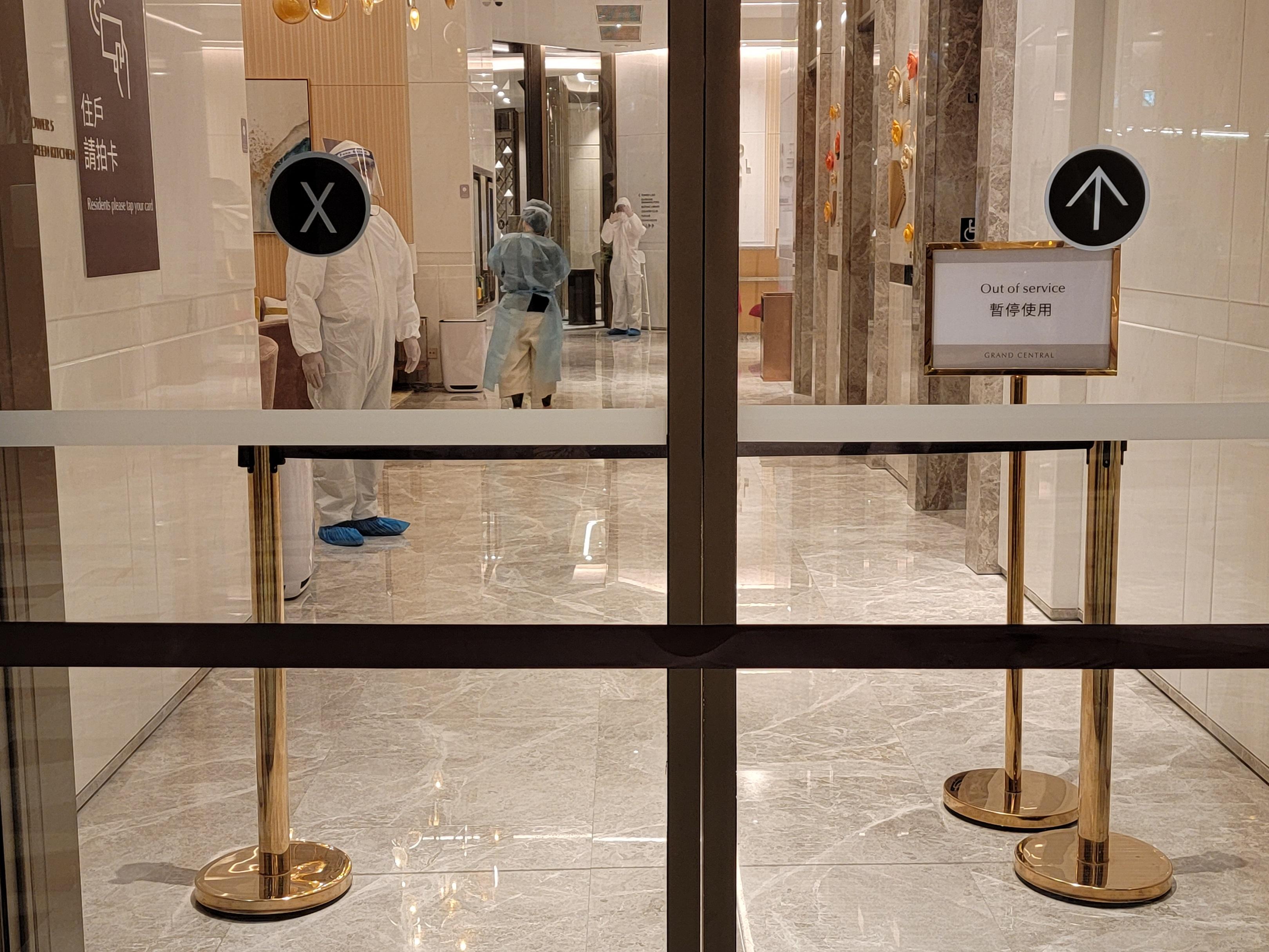 觀塘凱滙早前有住戶確診,需要圍封檢測。(資料圖片/陳奕釗攝)