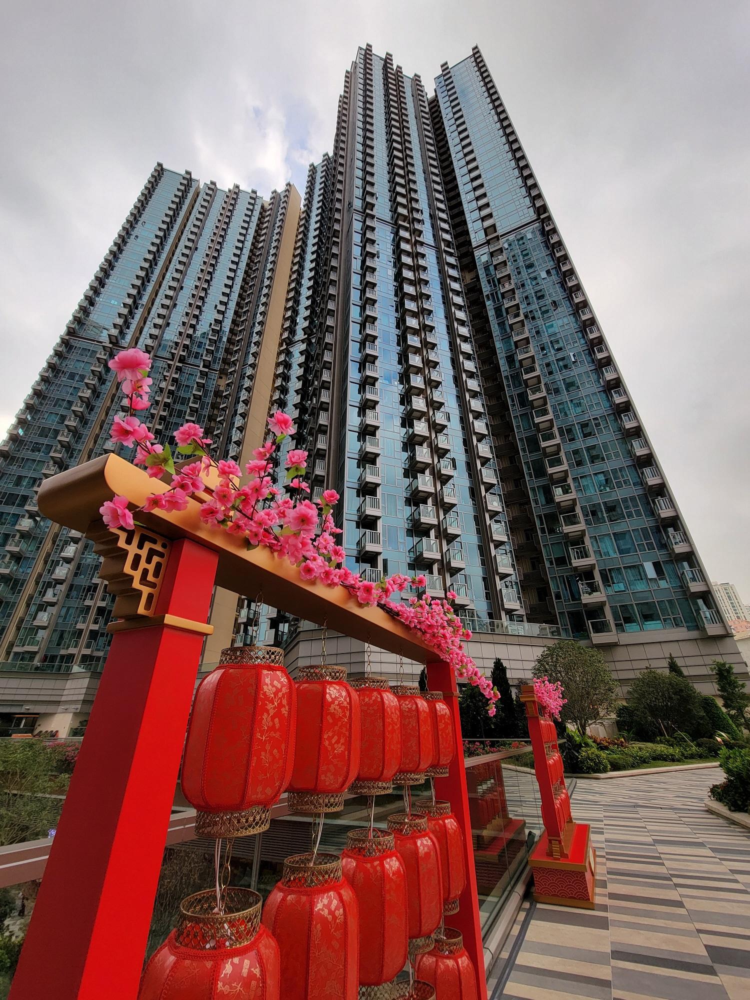 觀塘凱滙早前有住戶確診,需要圍封檢測。(資料圖片/陳奕釗攝)