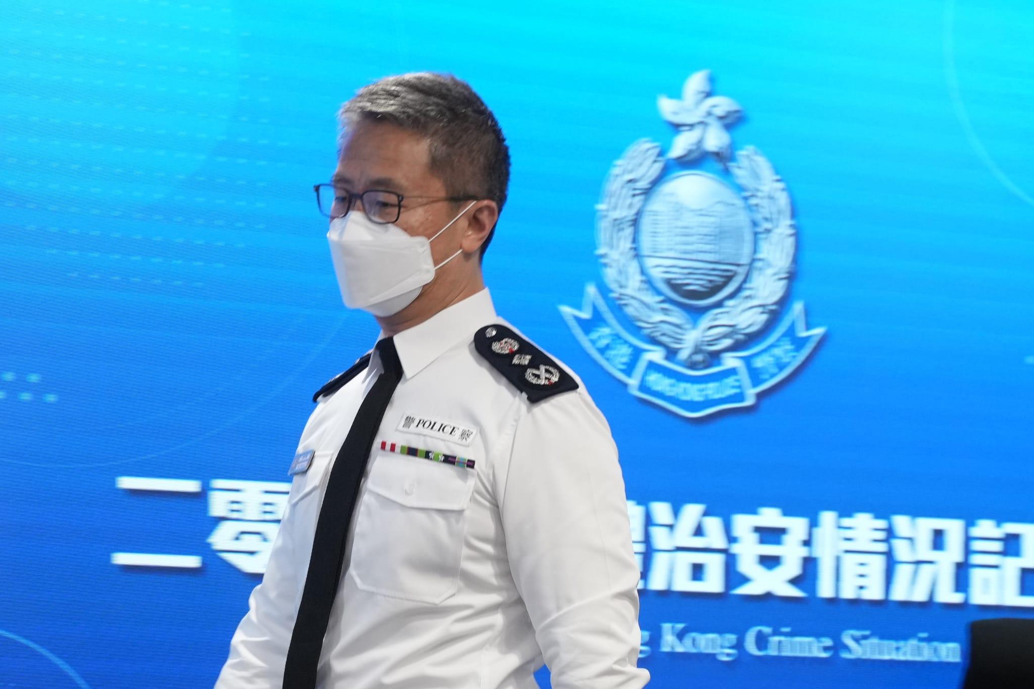 蕭澤頤就「洪門夜宴」事件,為拒疫人員增加工作壓力一事再次致歉。