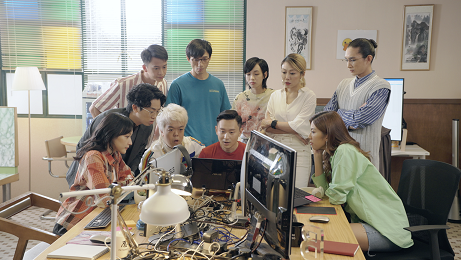 《IT狗》的一眾演員火花四濺爆笑料。