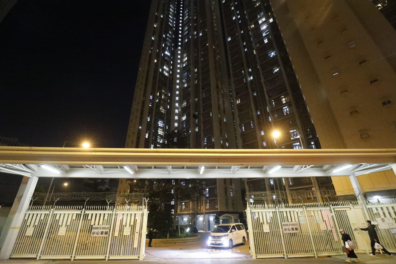 葵馥苑安葵閣疑出現垂直傳播。(林俊源攝)