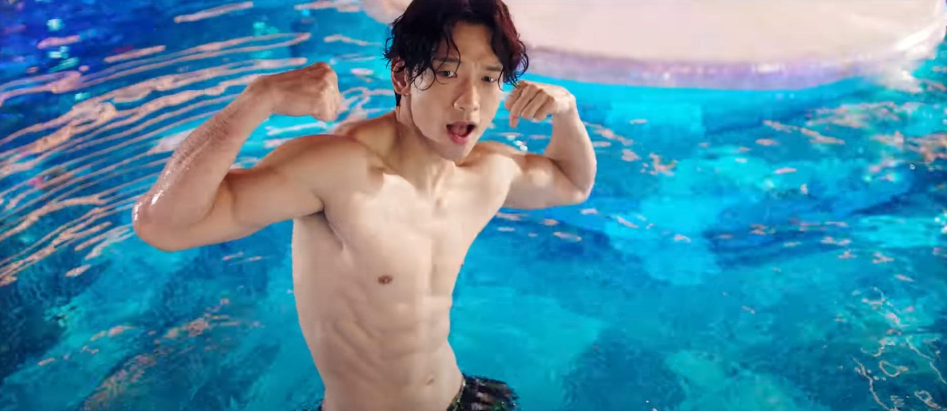 Rain不時騷肌派福利。