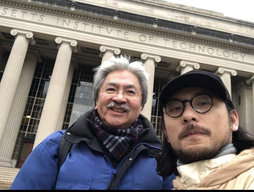 簡君晉於2018年曾與曾俊華合作,邀得對方在《IT狗》客串。(簡君晉IG)