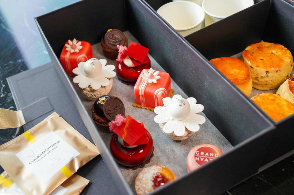 香港君悅酒店 茶園外賣下午茶