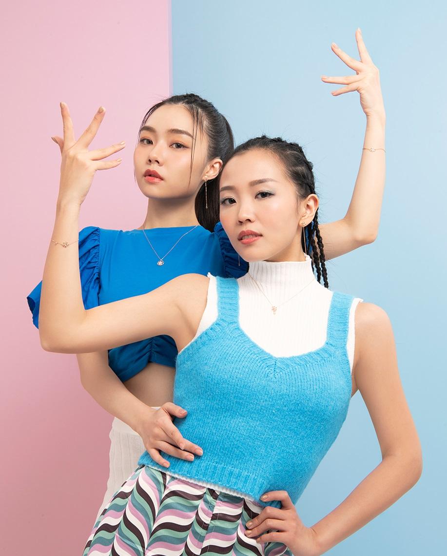 超酸(右)和Yoyo合拍度爆燈。