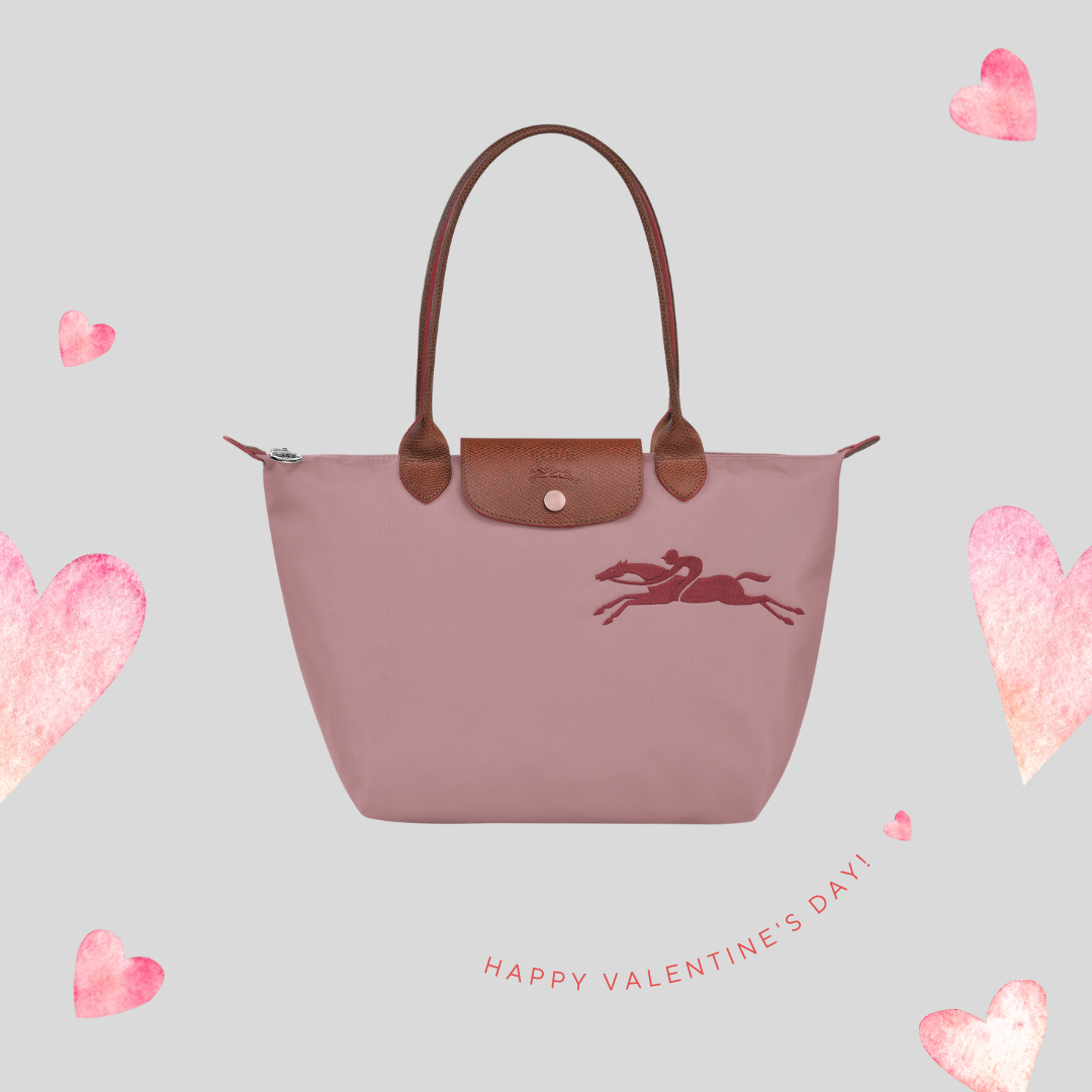 Longchamp 情人節限定My Pliage手袋 $1,500