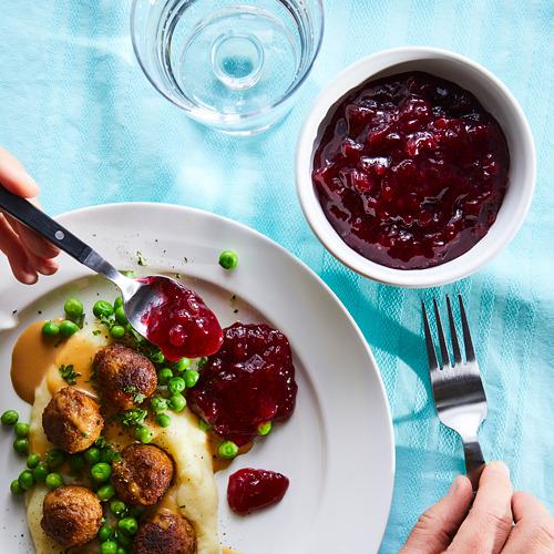 紅果醬配搭IKEA「名物」肉丸。