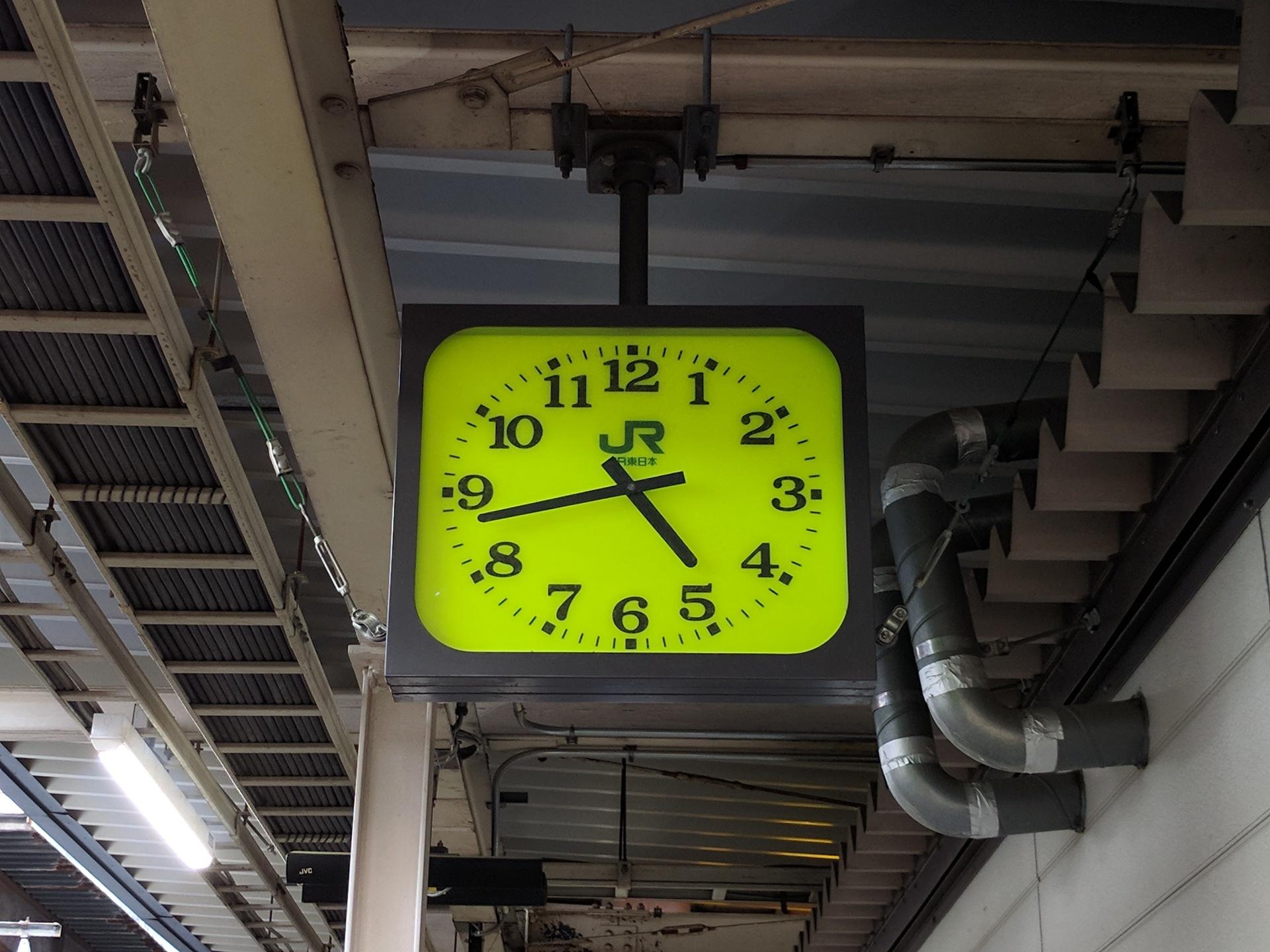 JR東日本將在未來10年拆除500個車站大鐘。(網上圖片)