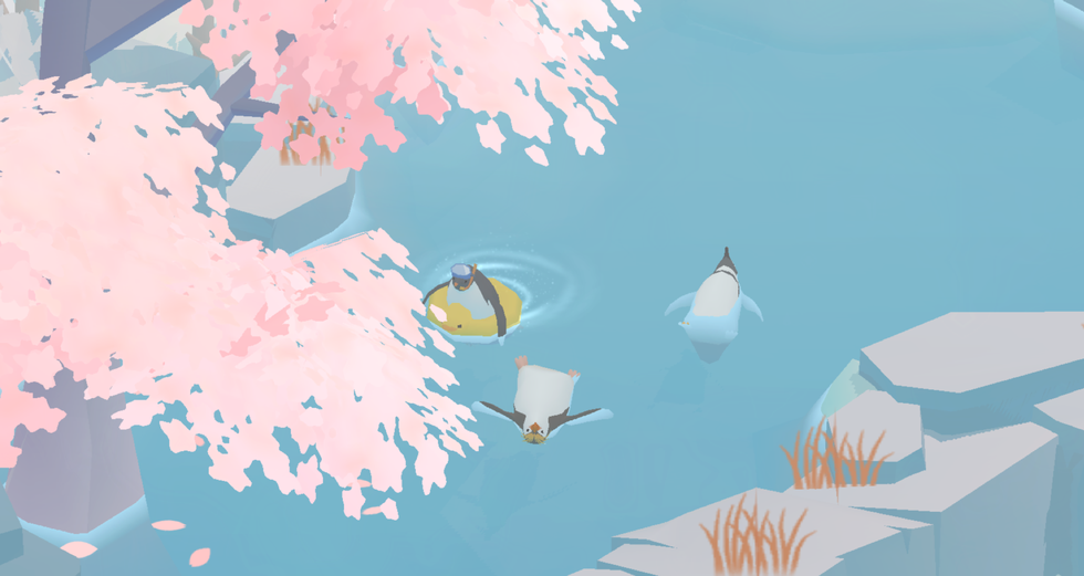 開發新的棲息地後,可以購買新品種的企鵝加入企鵝島。