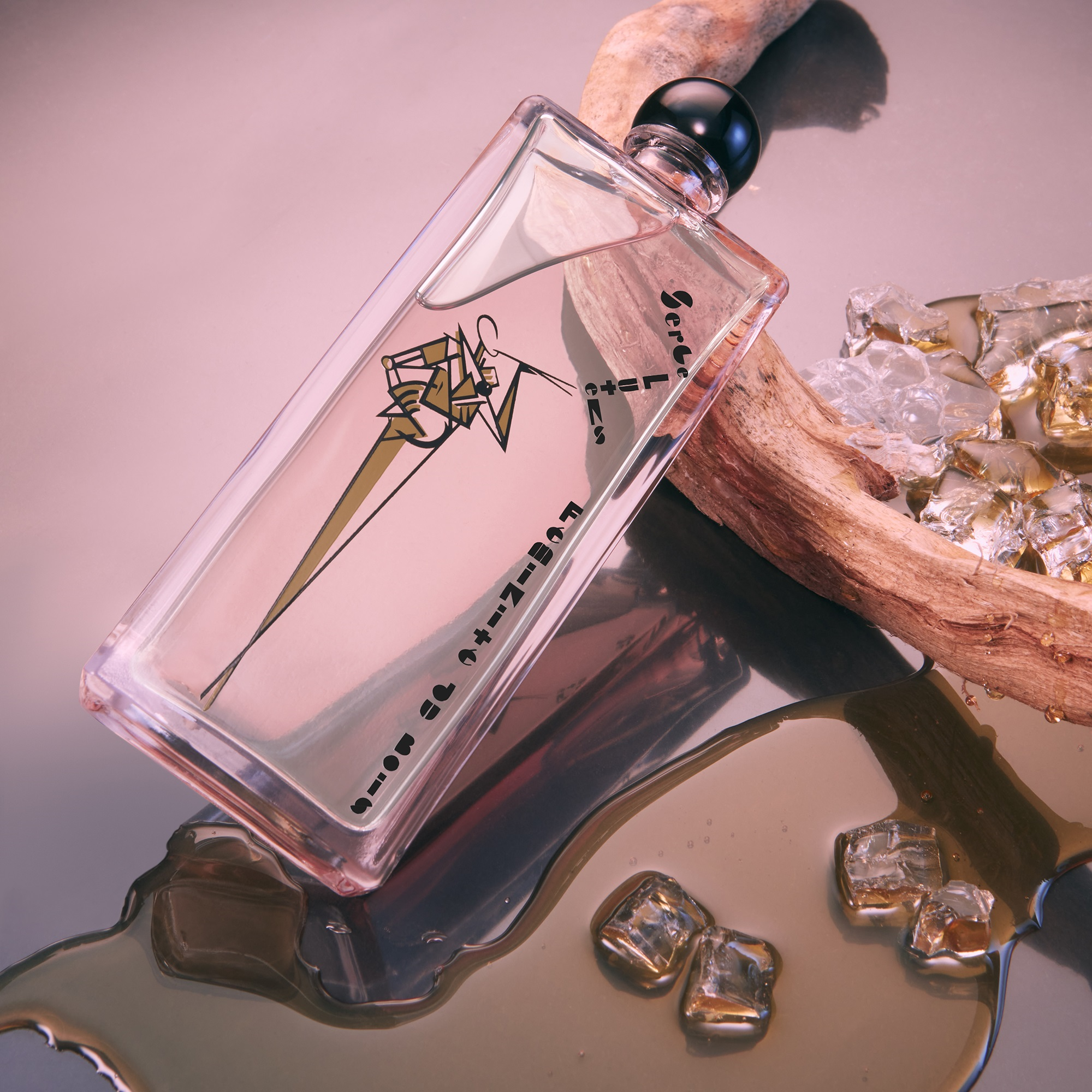 Serge Lutrns Féminité du bois 林之嫵媚香水 香水名字象徵著敢於超越常規和性別的藩籬,細膩感性的雪松,混合李子及紫羅蘭,帶來醇厚而辛辣的木香。