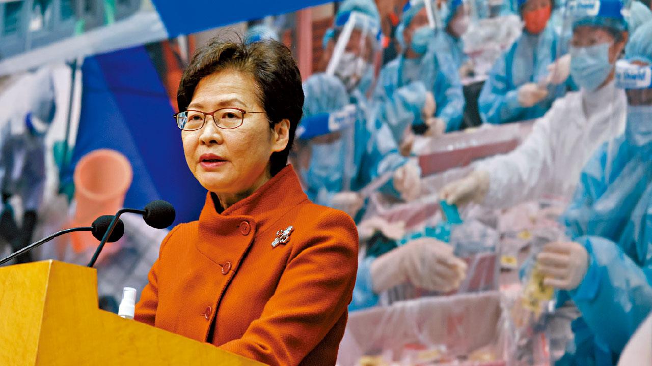 防疫抗疫|購1億套快速檢測包 徵用3千公屋作隔離