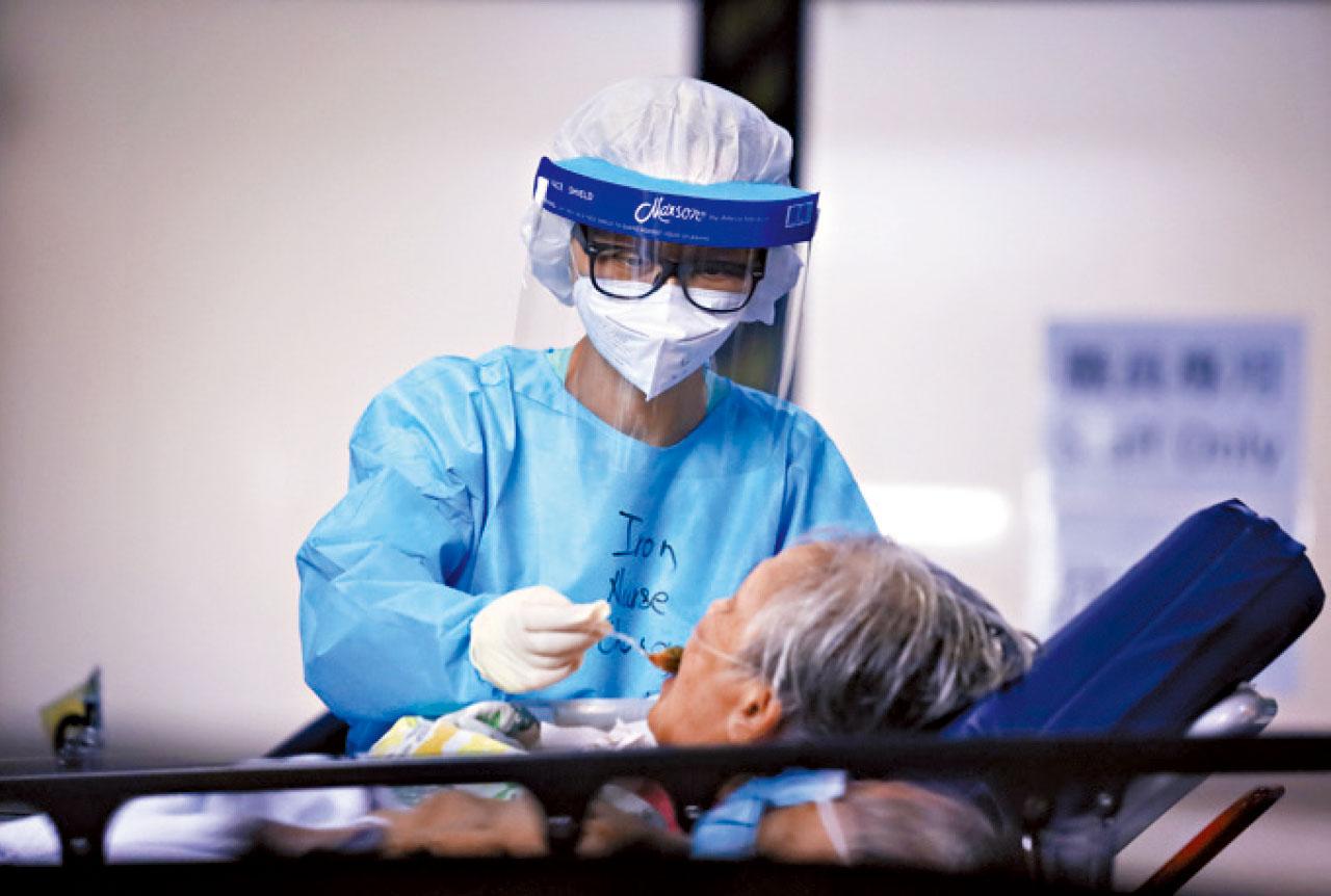 支援抗疫|內地援港物資陸續分發社區 李大川:9千人採樣隊隨時來港