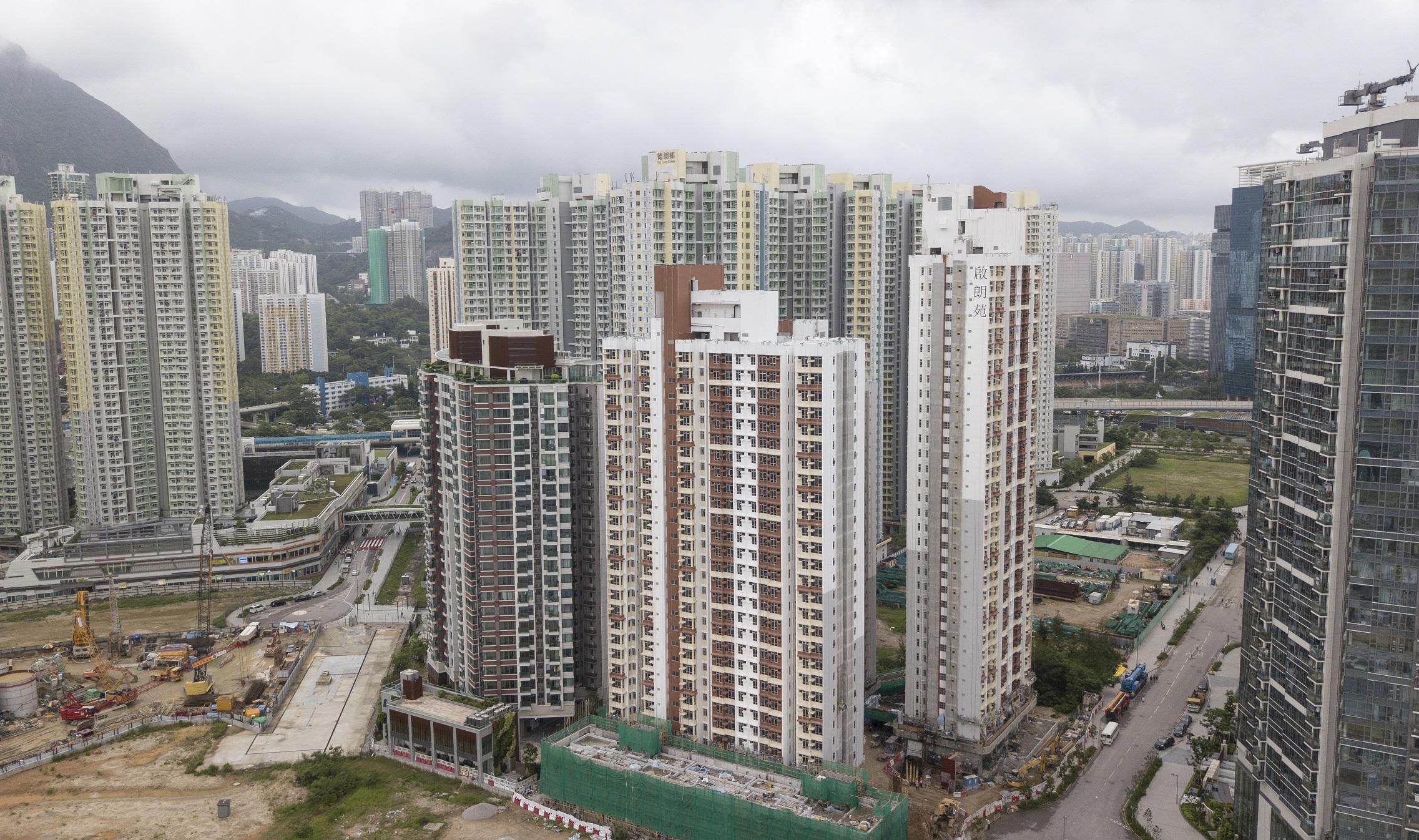 九龍灣啟德啟朗苑。(資料圖片/陳奕釗攝)