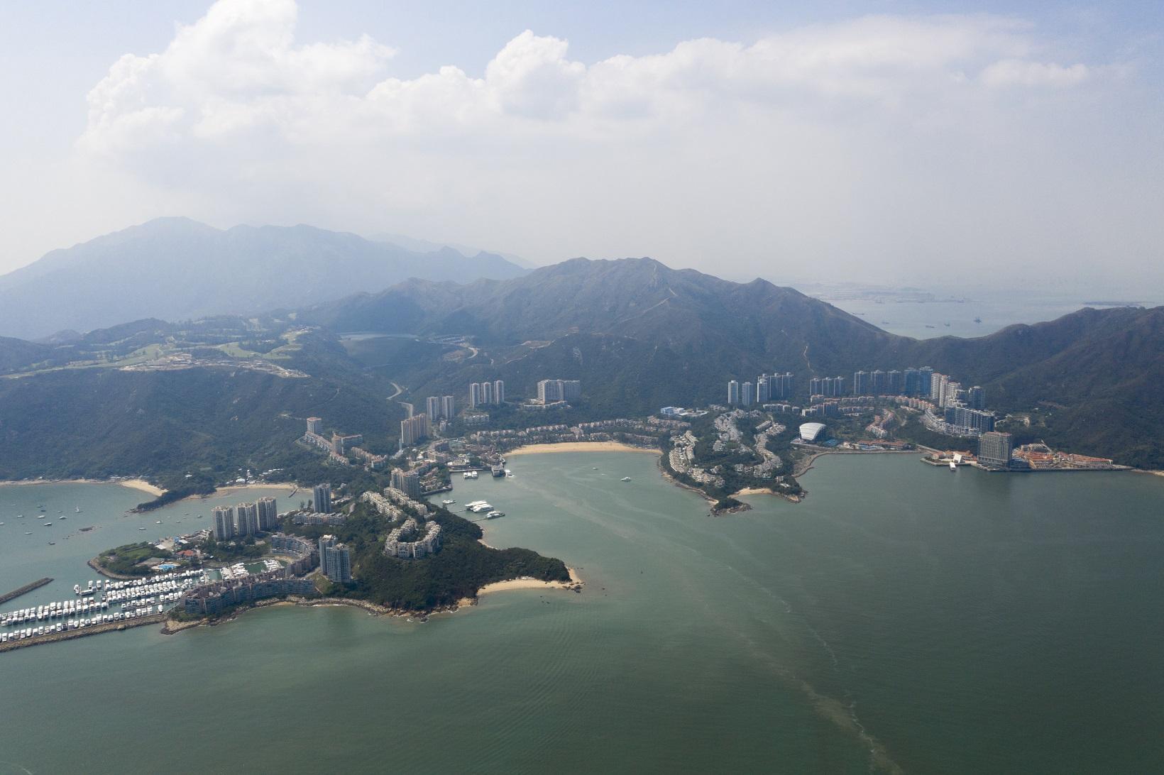 大嶼山愉景灣。(資料圖片/陳奕釗攝)