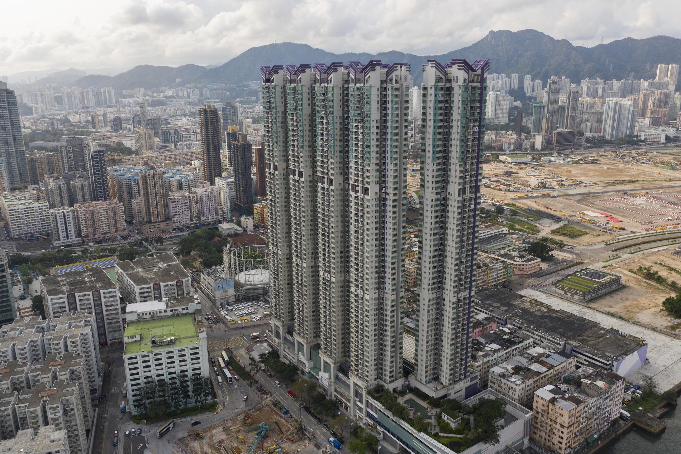 土瓜灣傲雲峰。(資料圖片/陳奕釗攝)
