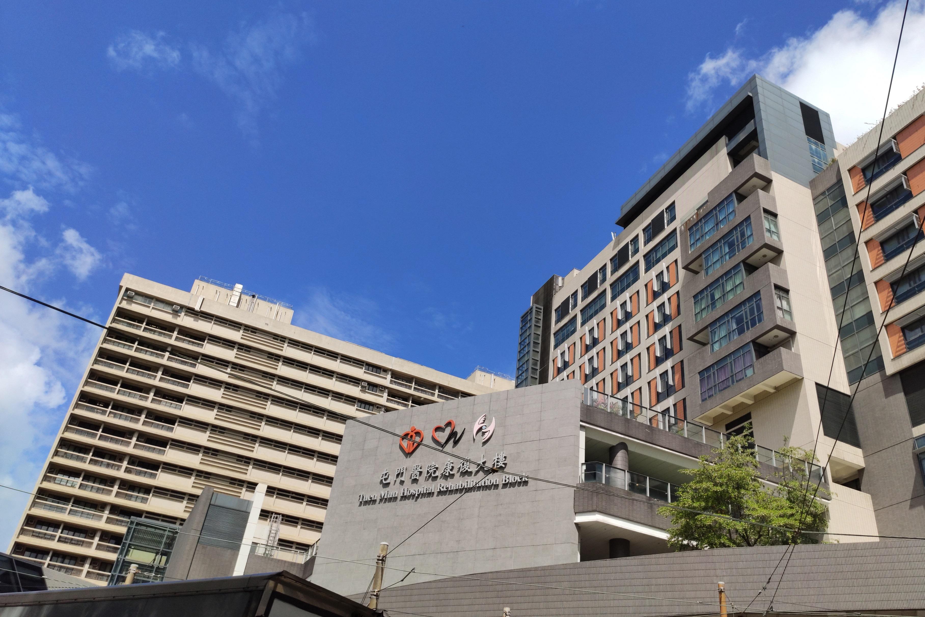 屯門醫院婦產科病房爆發群組。(資料圖片)