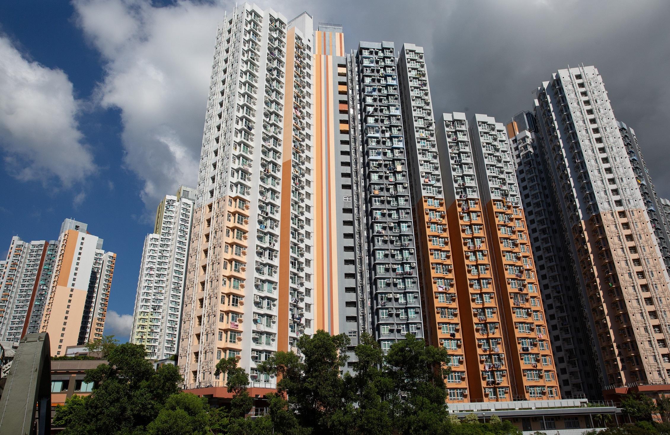 沙田水泉澳邨。(資料圖片/蘇文傑攝)