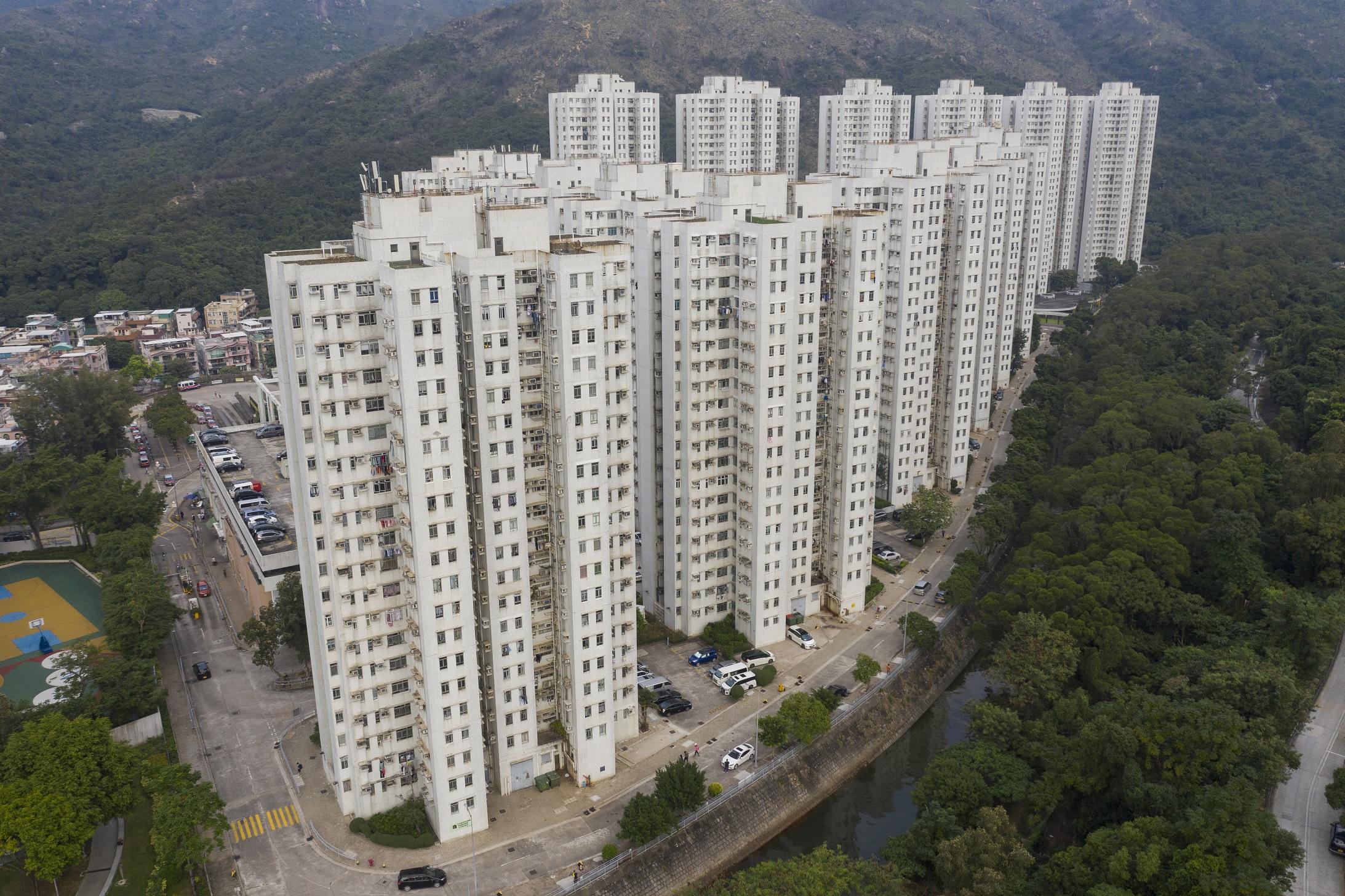 馬鞍山富安花園。(資料圖片/陳奕釗攝)