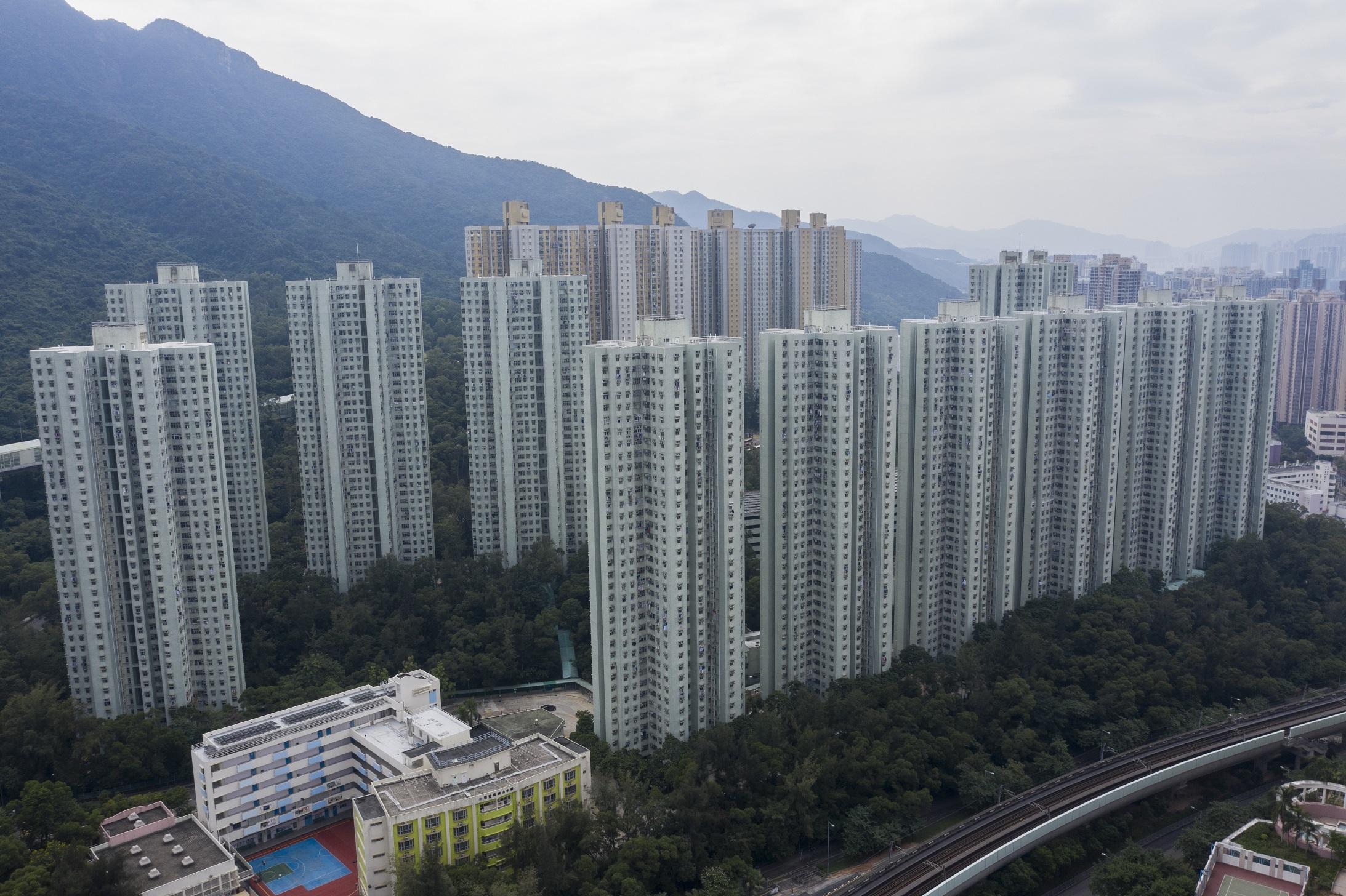 馬鞍山富寶花園。(資料圖片/陳奕釗攝)