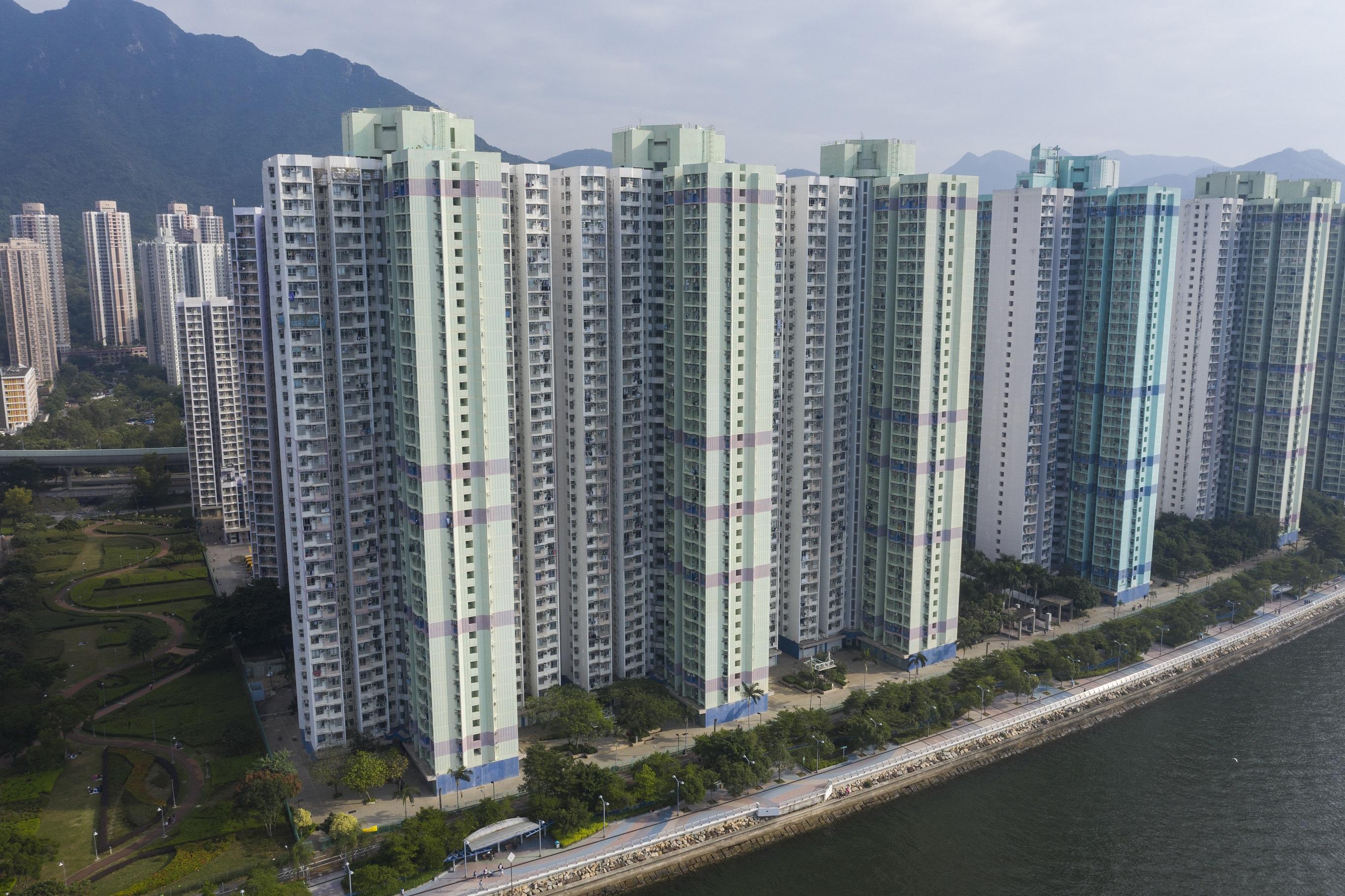 馬鞍山錦豐苑。(資料圖片/陳奕釗攝)