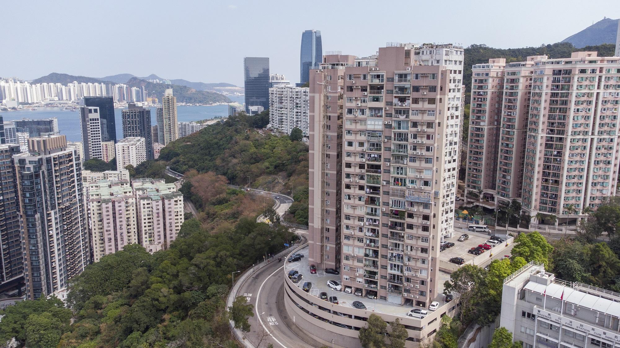 寶馬山天寶大廈。(資料圖片/陳奕釗攝)