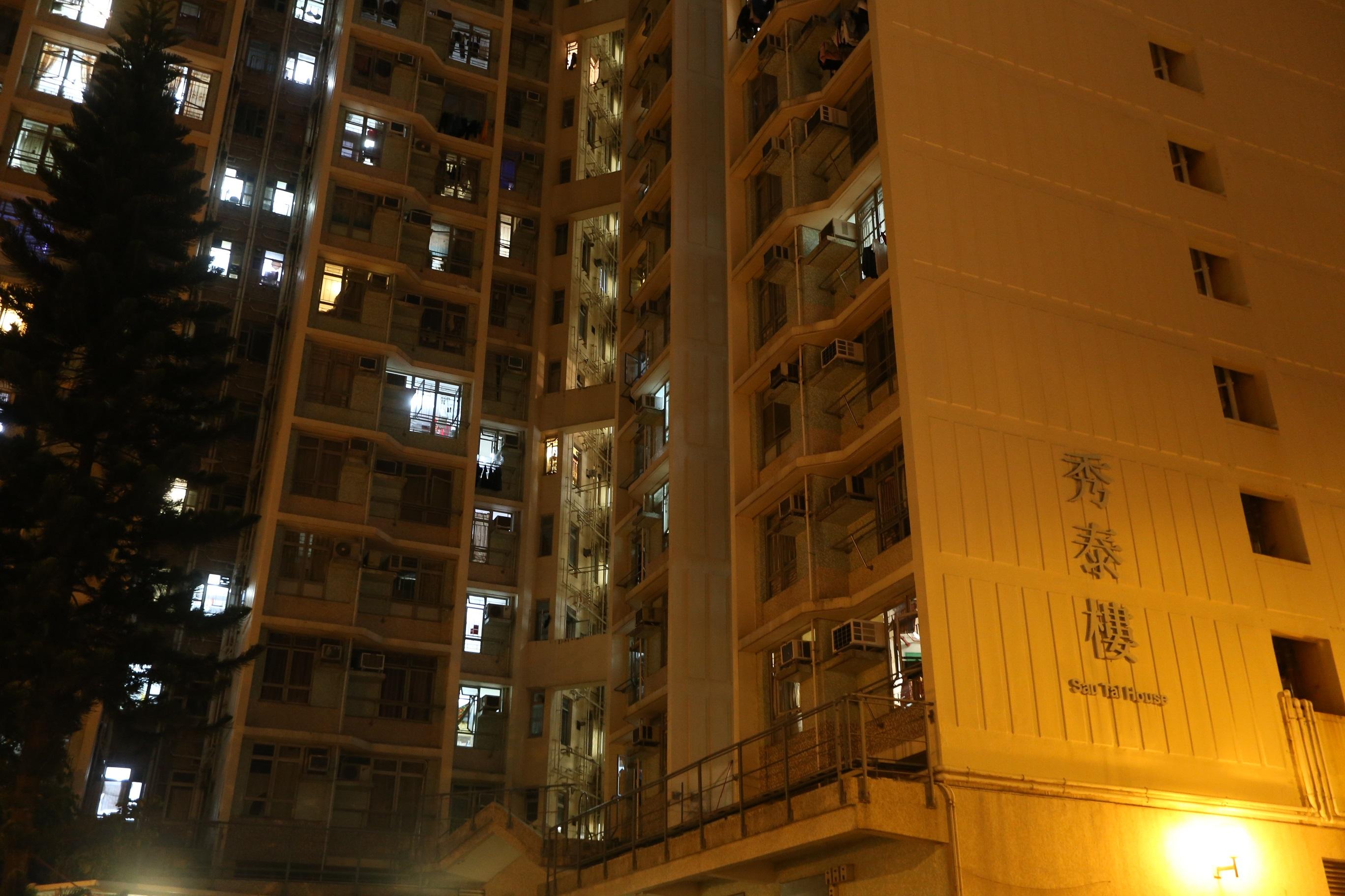 屯門富泰邨秀泰樓。(資料圖片)