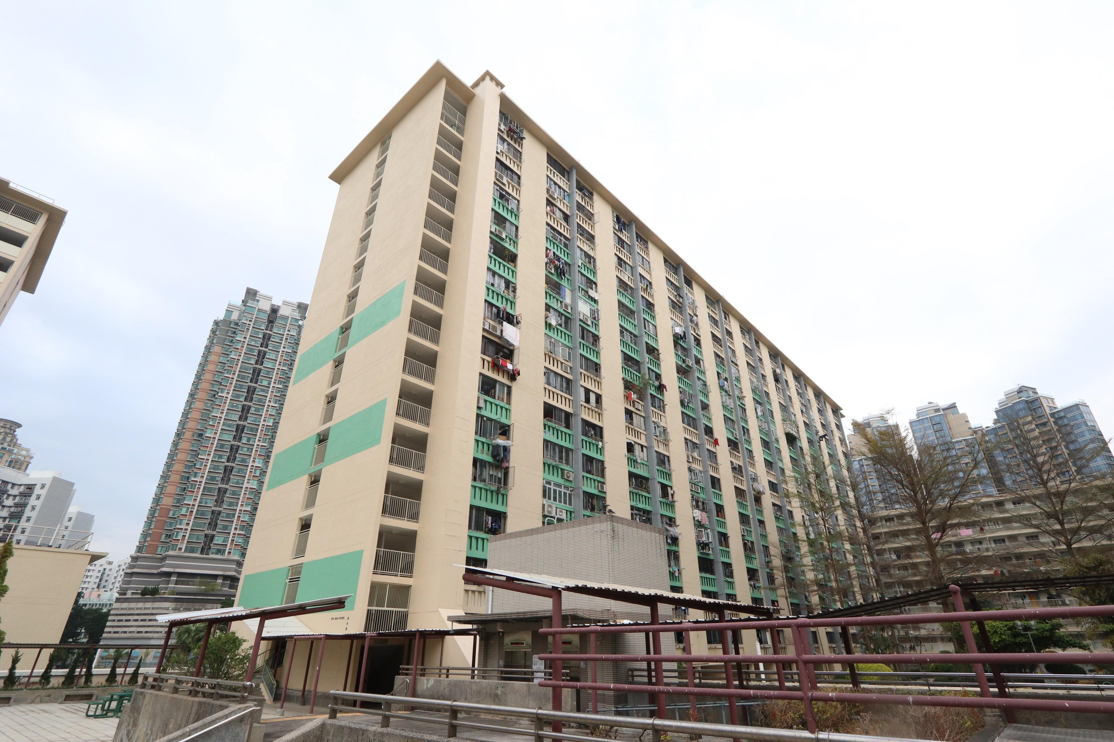 何文田愛民邨。(資料圖片/林俊源攝)