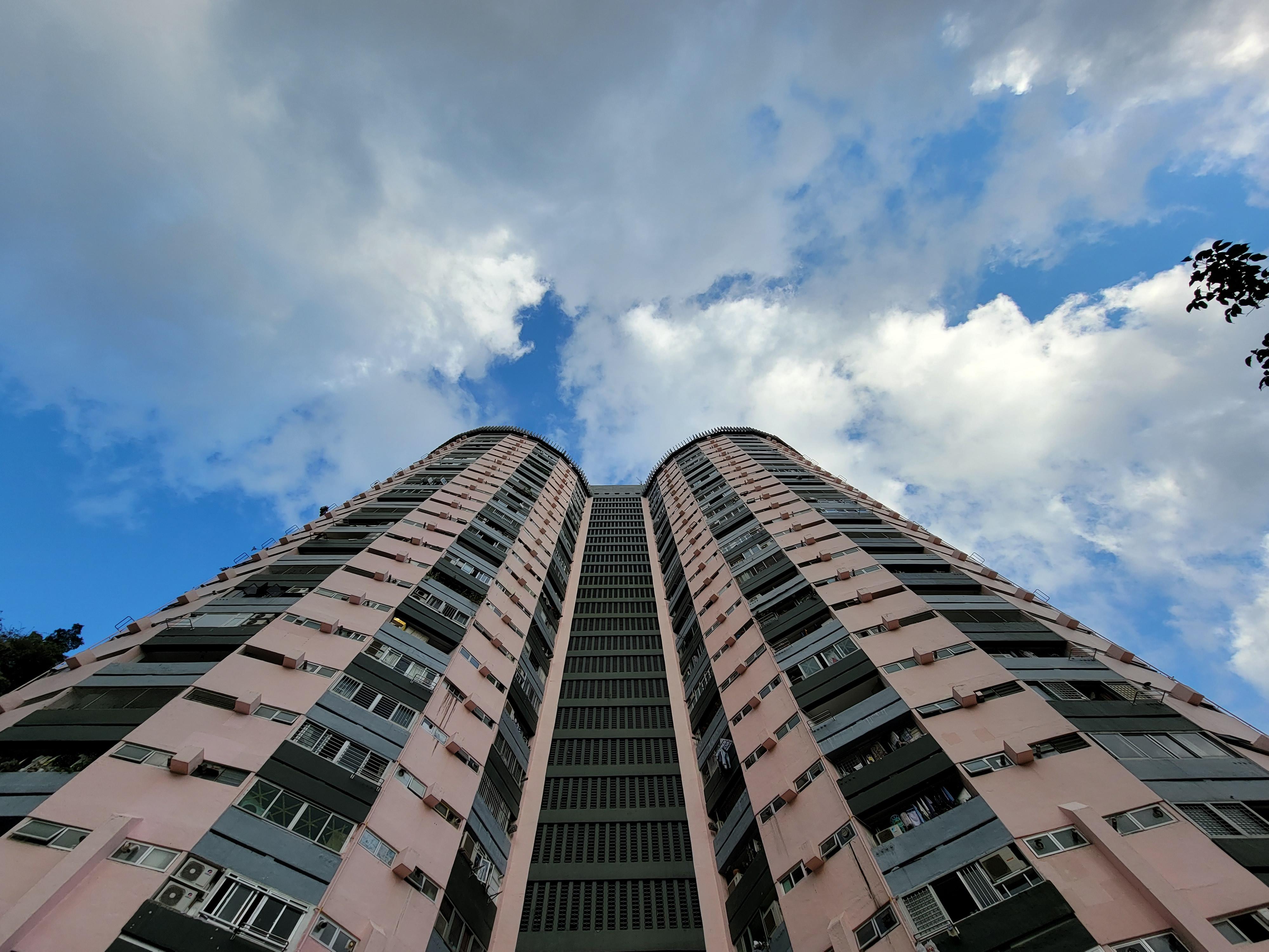 銅鑼灣勵德邨。(資料圖片/鍾式明攝)