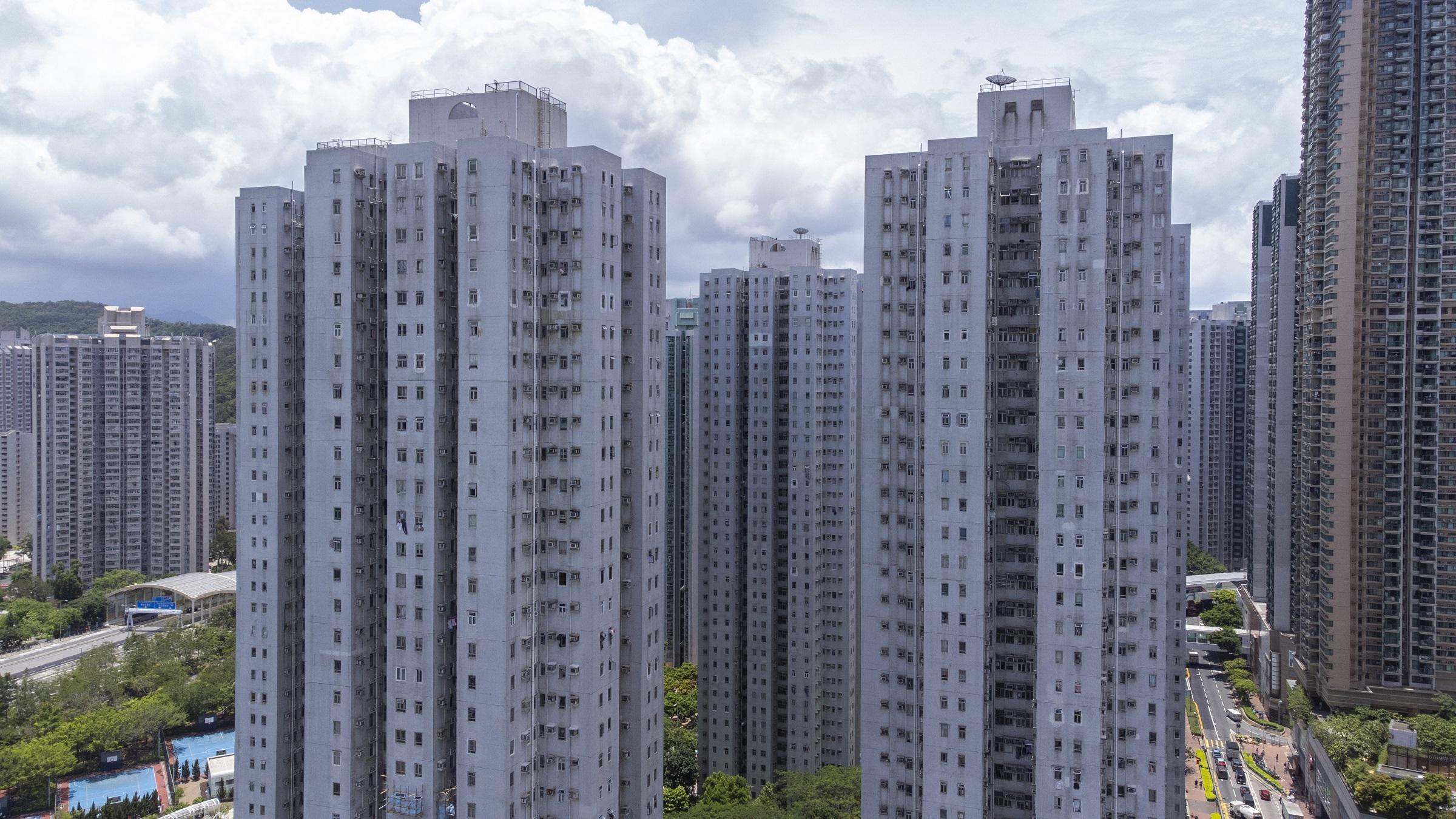 將軍澳安寧花園。(資料圖片/陳奕釗攝)