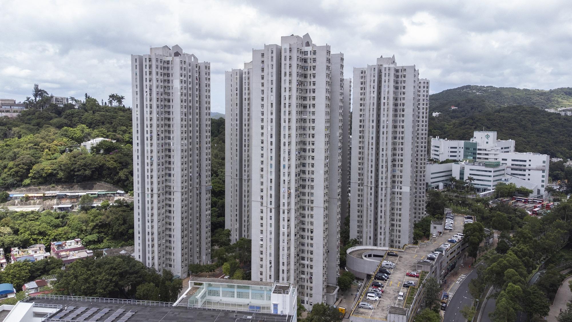 將軍澳富寧花園。(資料圖片/陳奕釗攝)