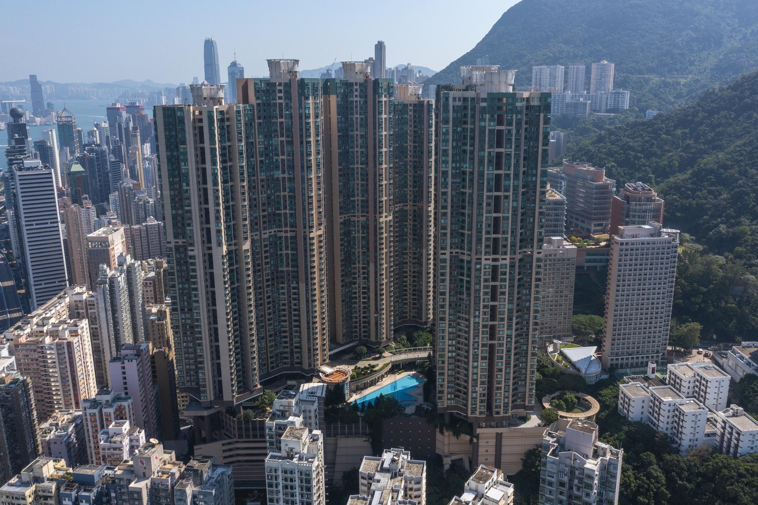 薄扶林寶翠園。(資料圖片/陳奕釗攝)