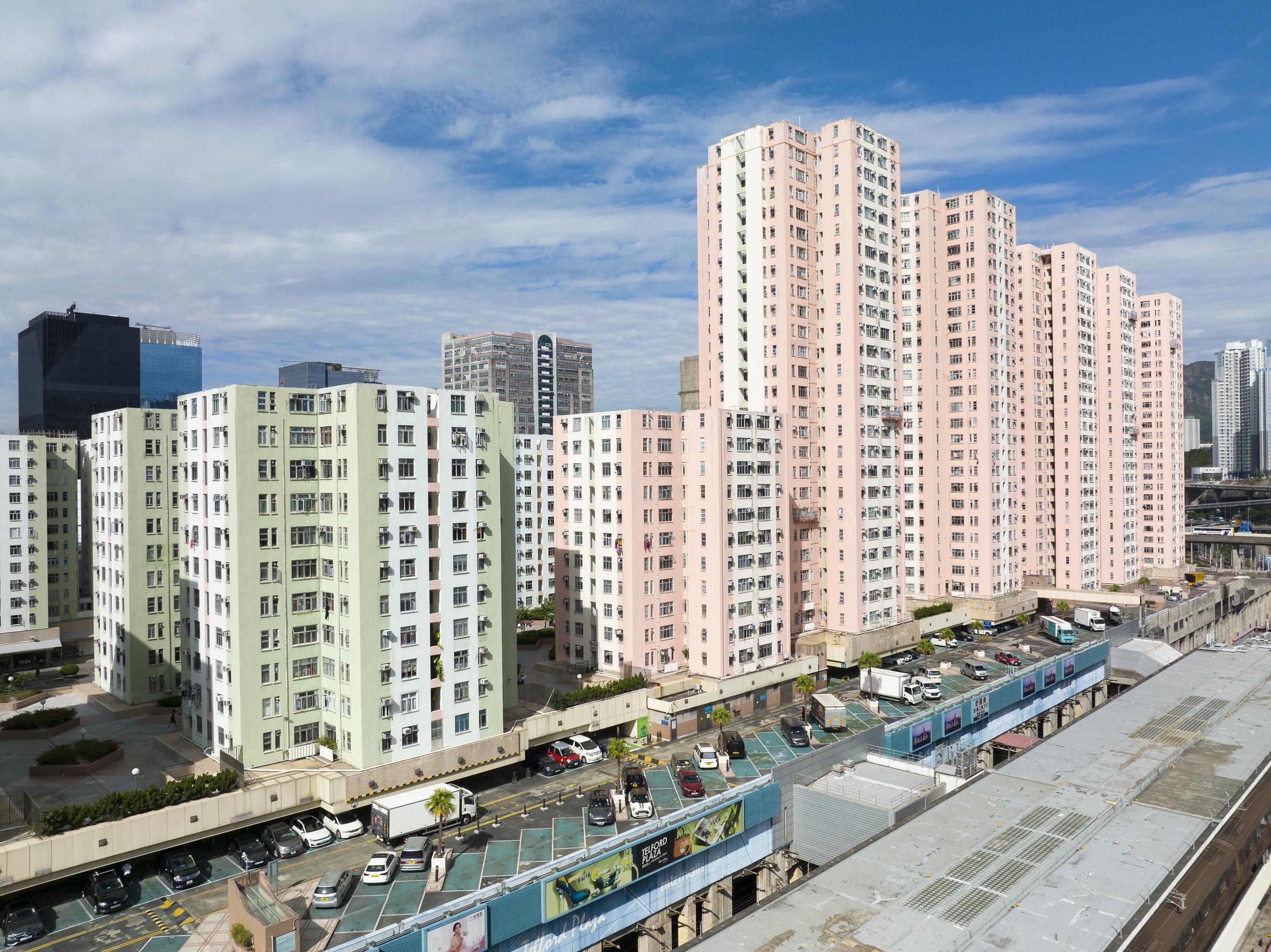 九龍灣德福花園。(資料圖片/陳奕釗攝)