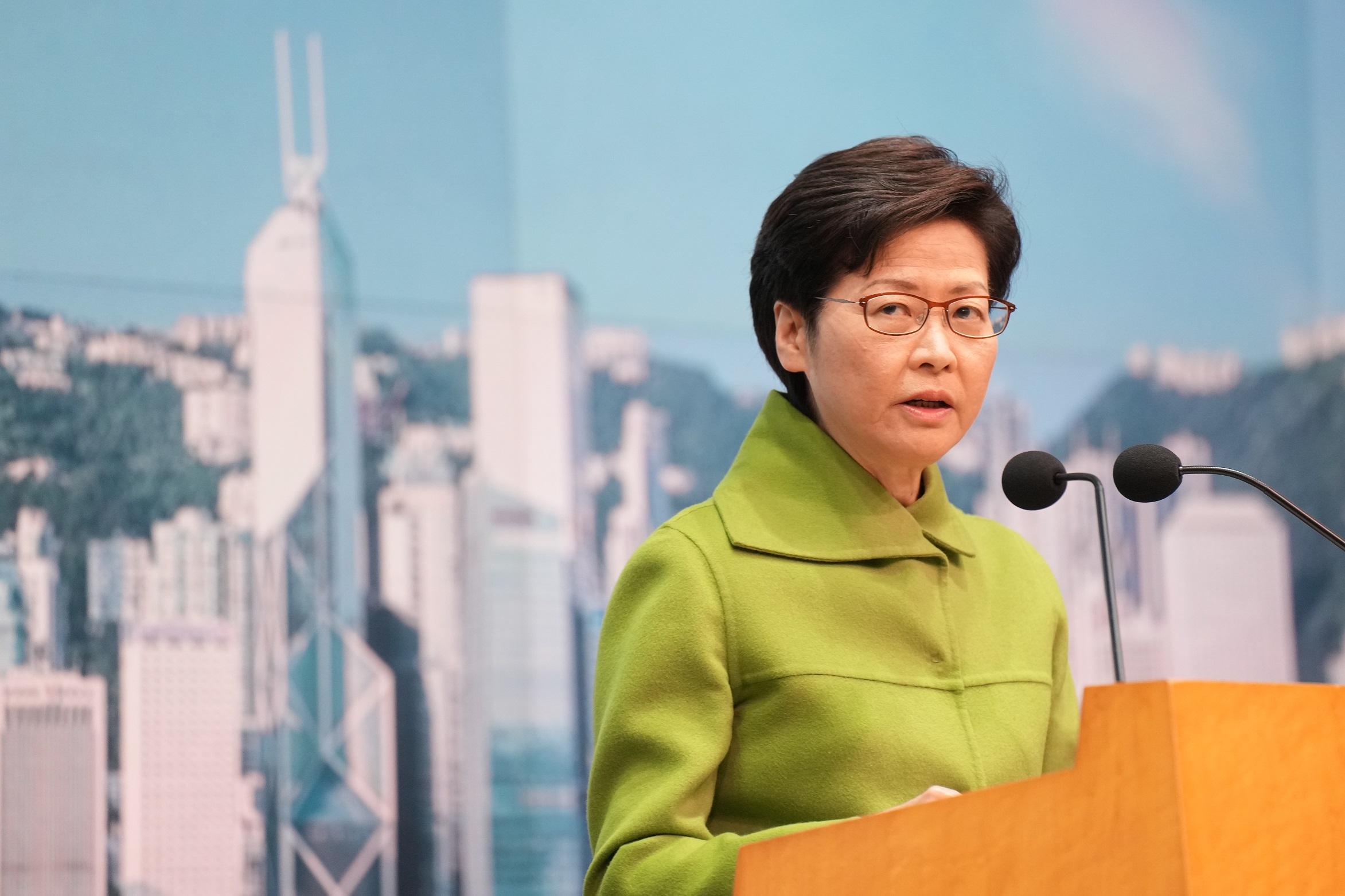 特首林鄭月娥曾指,打針後抗體愈高不是愈巴閉。(資料圖片/陳奕釗攝)