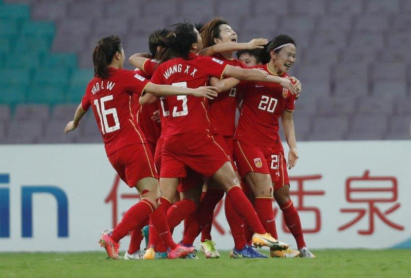 中國女足反勝南韓奪亞洲盃