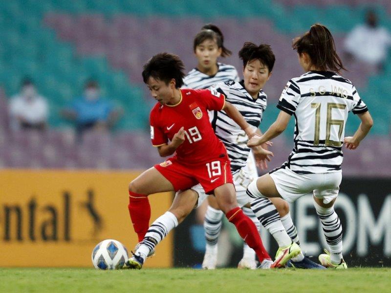 中國女足反勝南韓奪亞洲盃