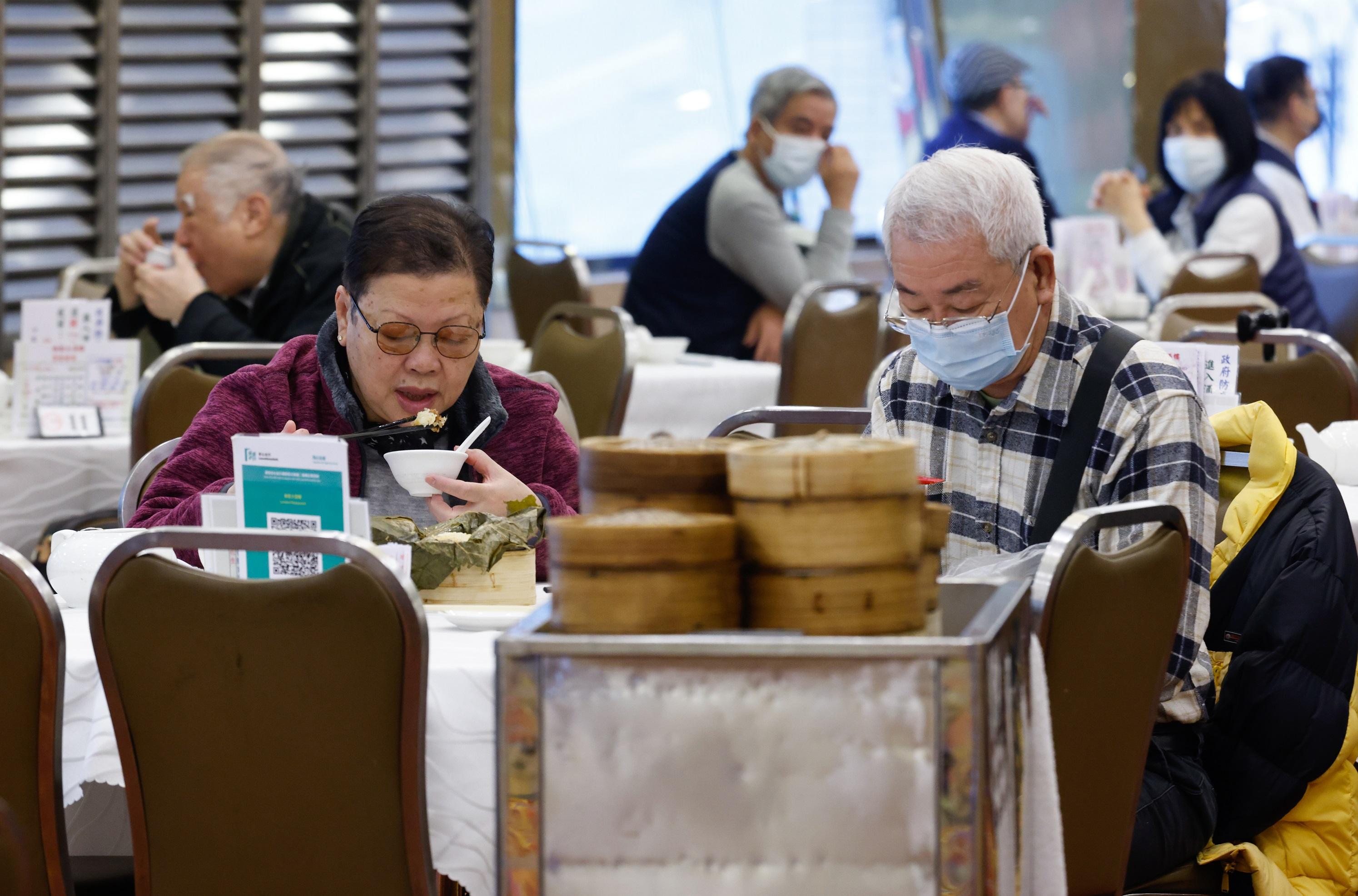 D類食肆上周已率先推行「疫苗通行證」。(資料圖片/蘇文傑攝)