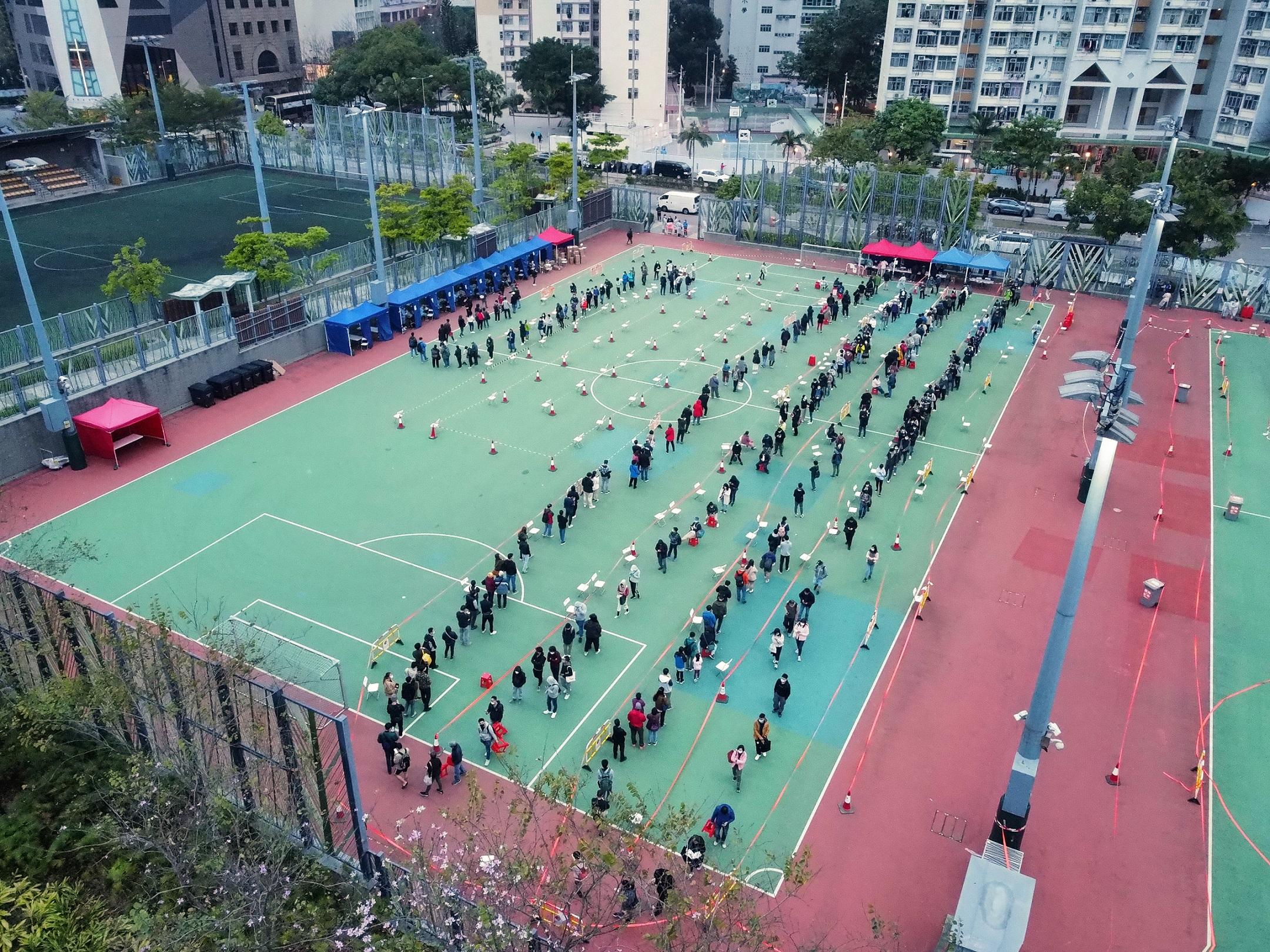 連日來檢測量大增。(資料圖片/陳奕釗攝)