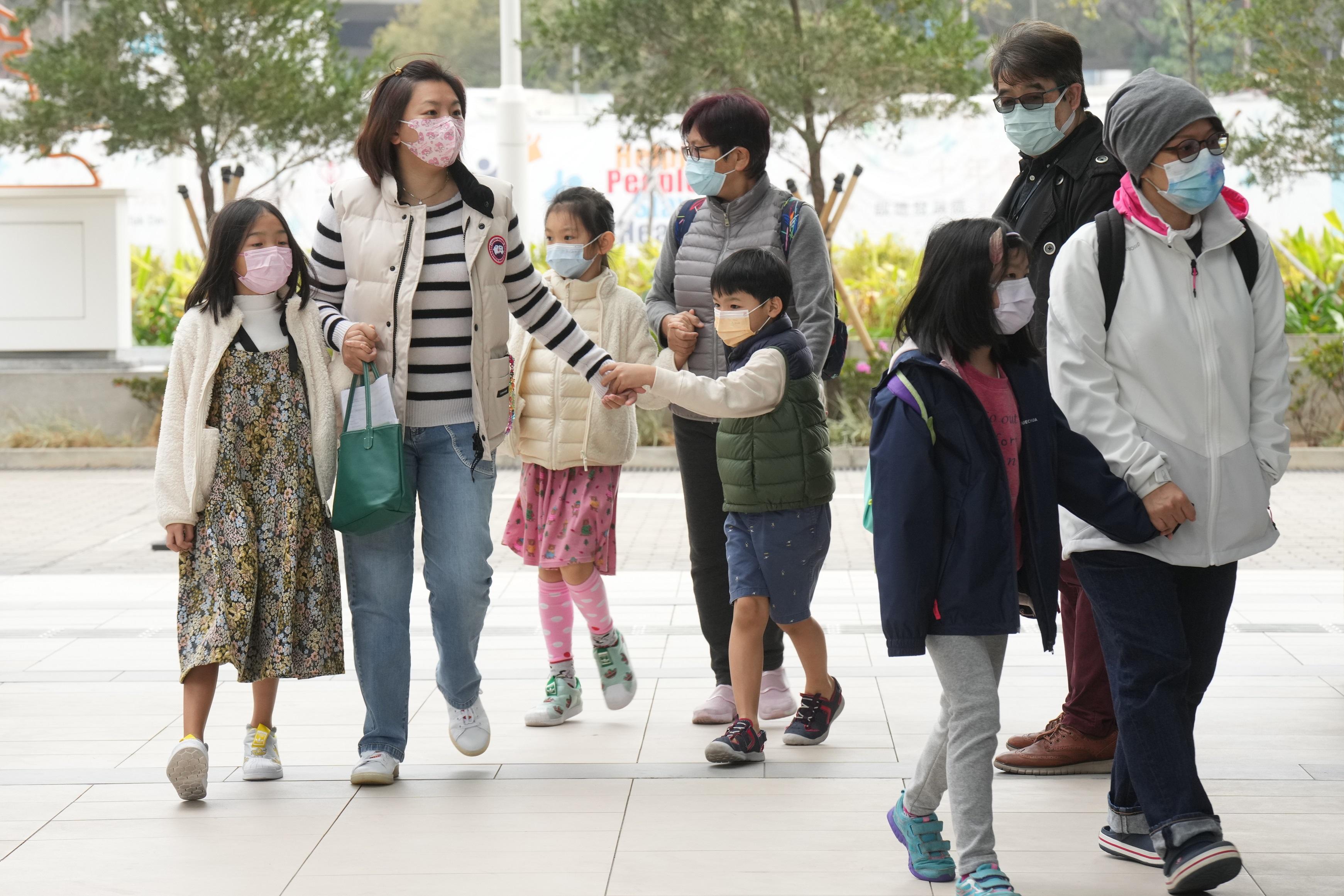 政府目標3至11歲兒童首針接種率在4月達致九成。(資料圖片/陳奕釗攝)