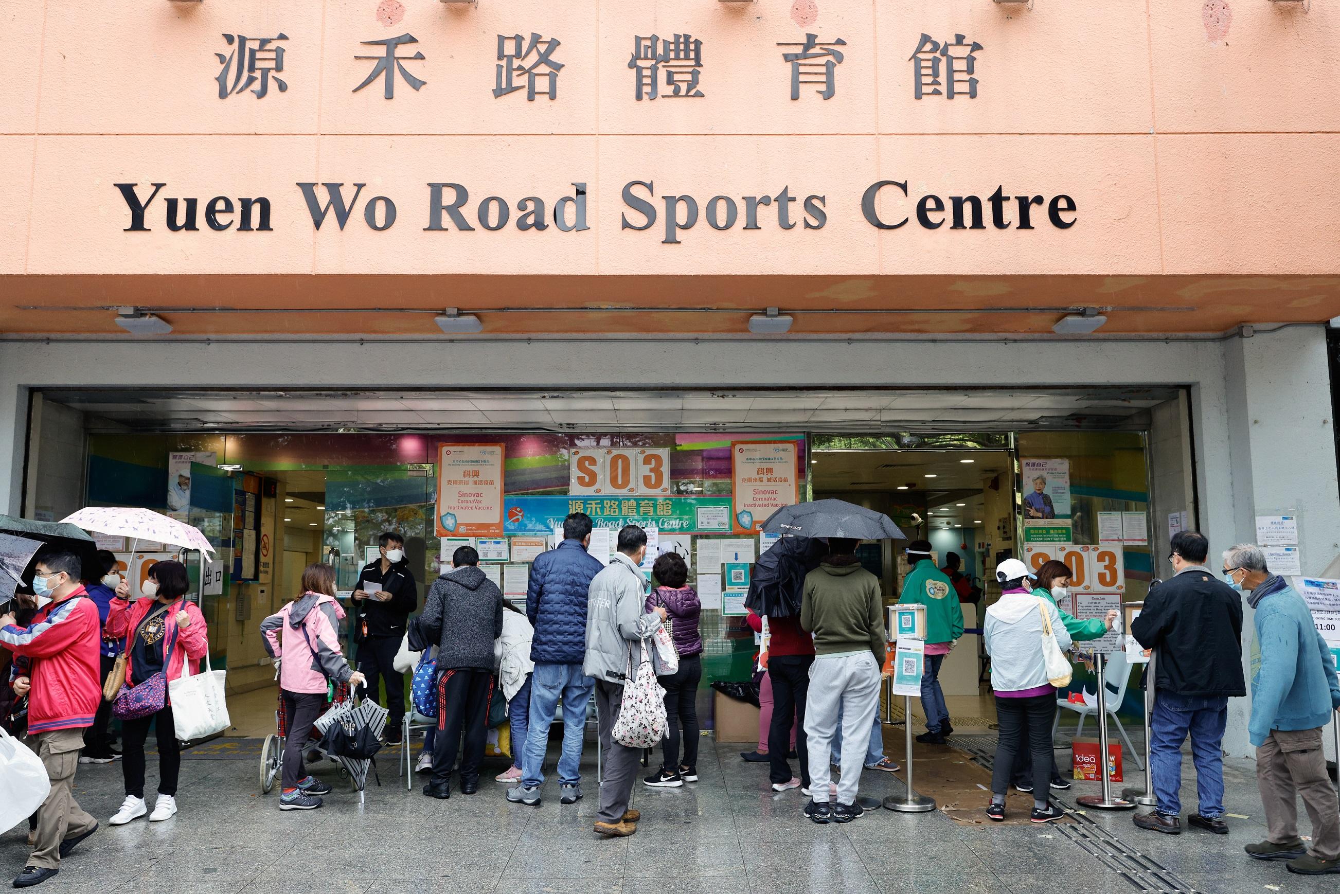 近日不少市民接種科興疫苗。(資料圖片/蘇文傑攝)