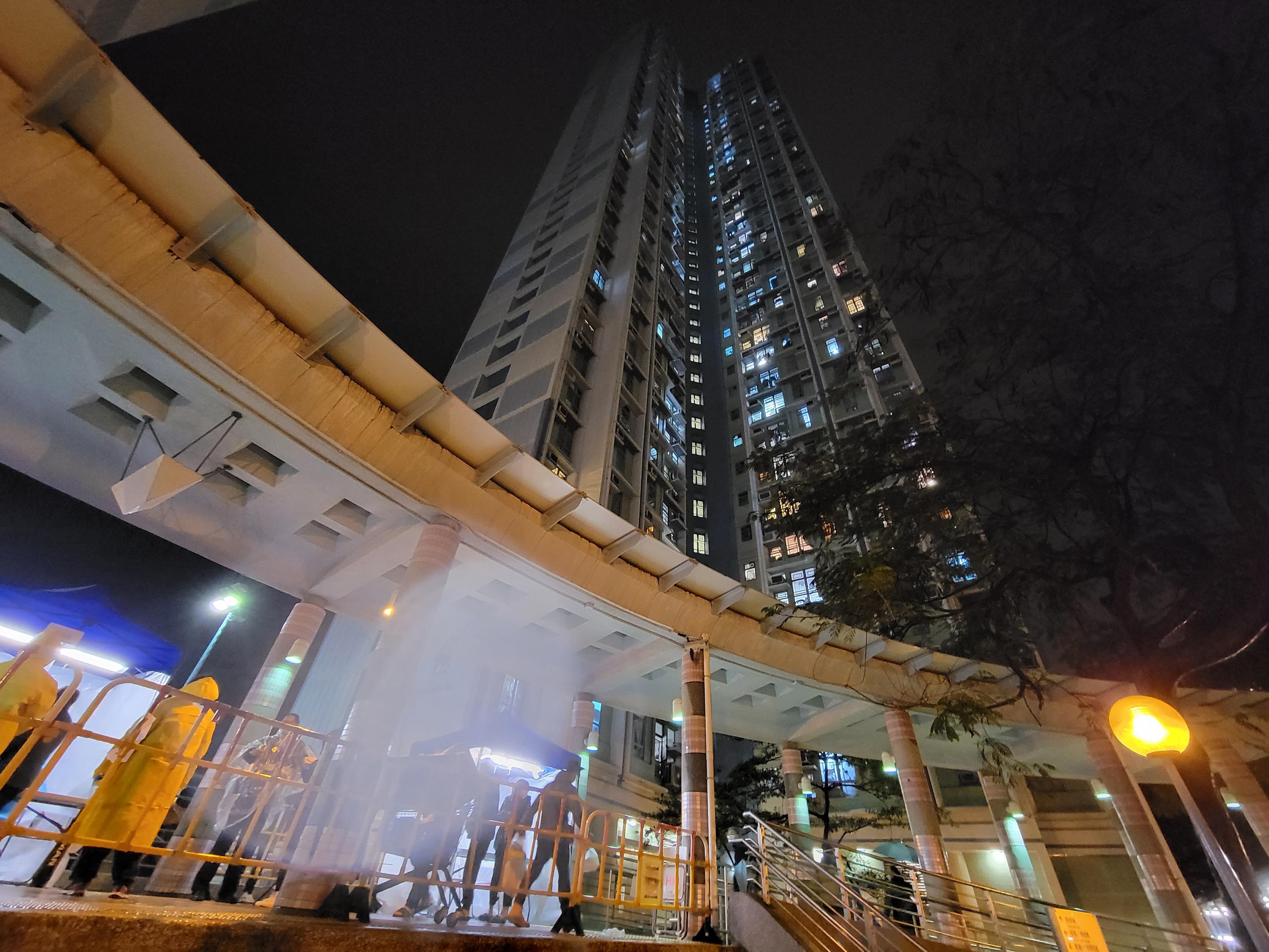 東涌逸東(一)邨迎逸樓。(資料圖片/鍾式明攝)