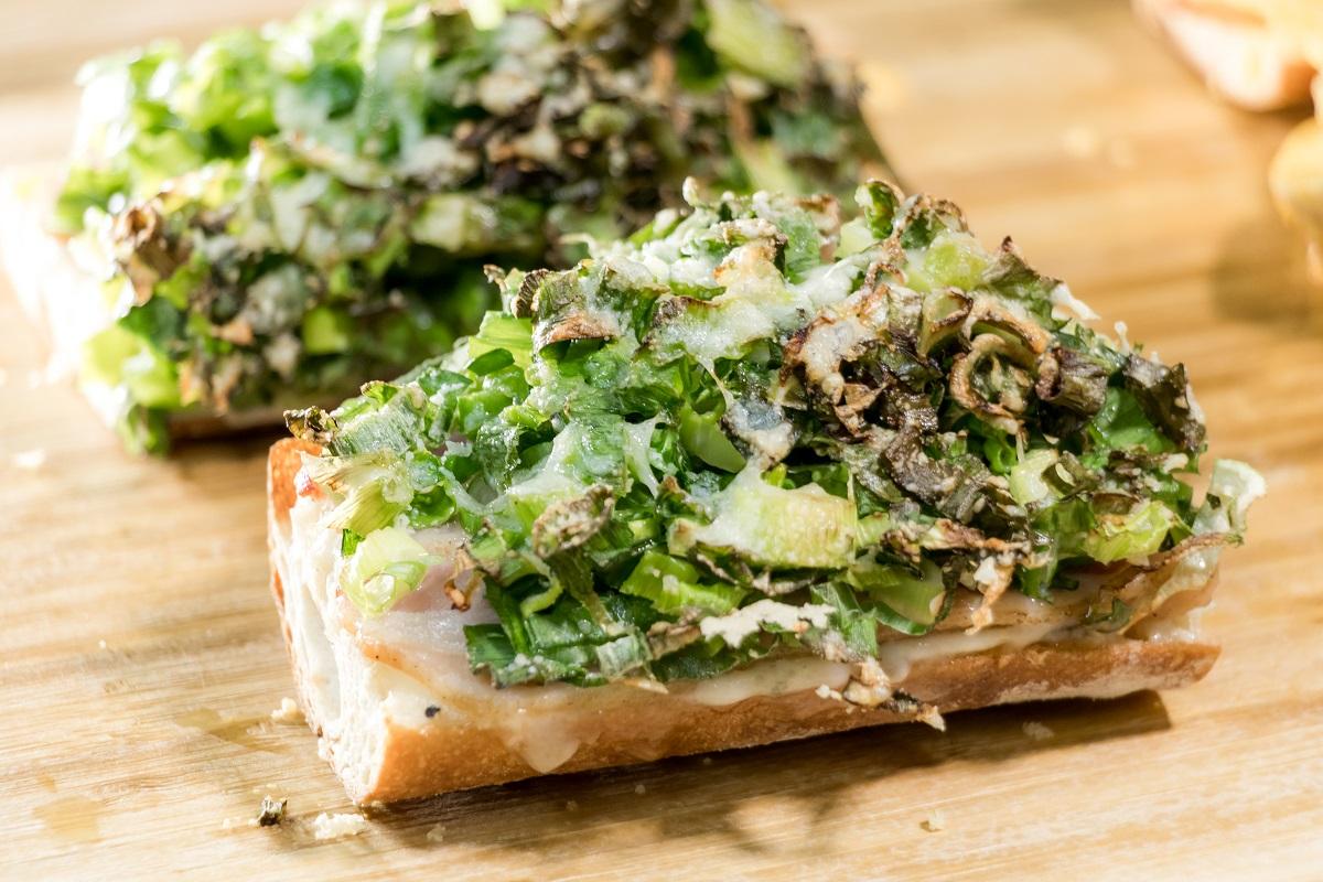 大蔥煙肉吐司($23)